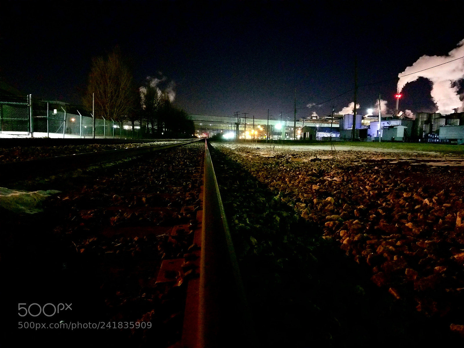 Samsung Galaxy S8 sample photo. Wrong beside the tracks photography