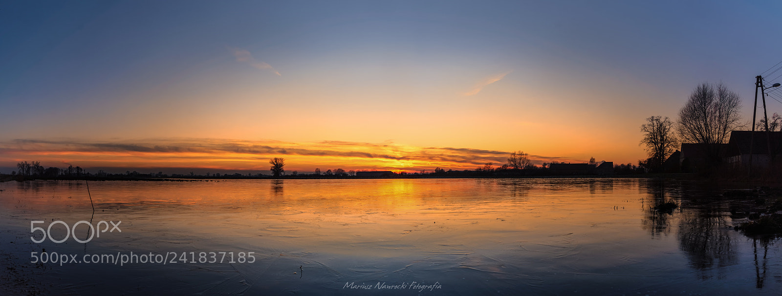 Nikon D7200 sample photo. Sunset & ice photography