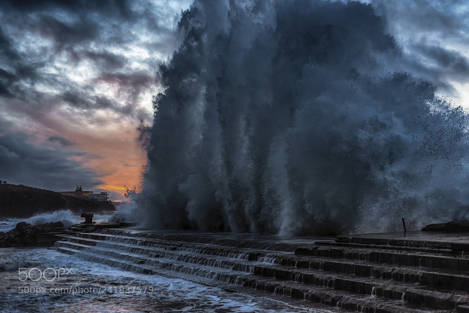 Nikon D810 sample photo. Strength of the sea photography