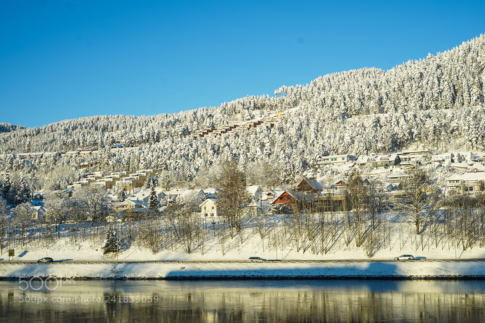 Sony a7 II sample photo. Winter in dramen photography