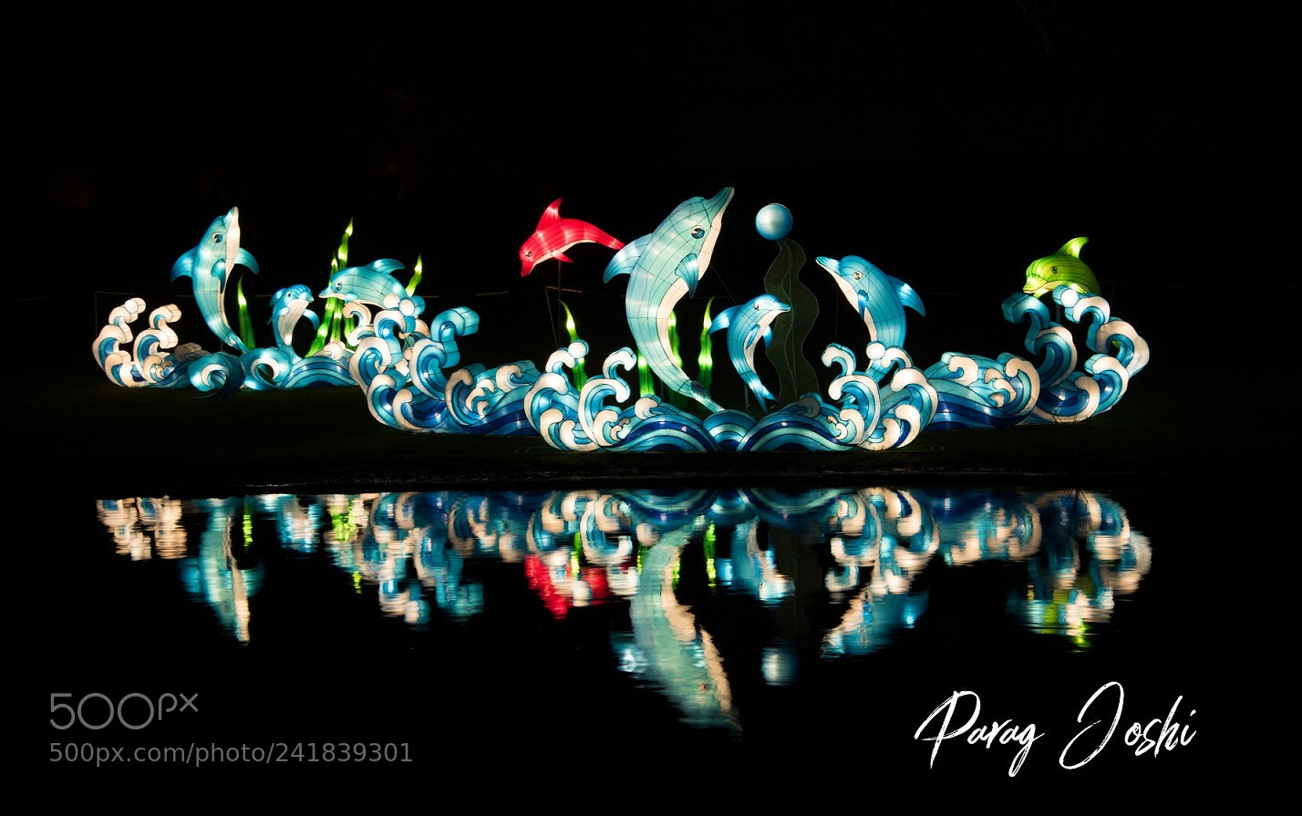 Nikon D810 sample photo. Magical lantern - reflections photography