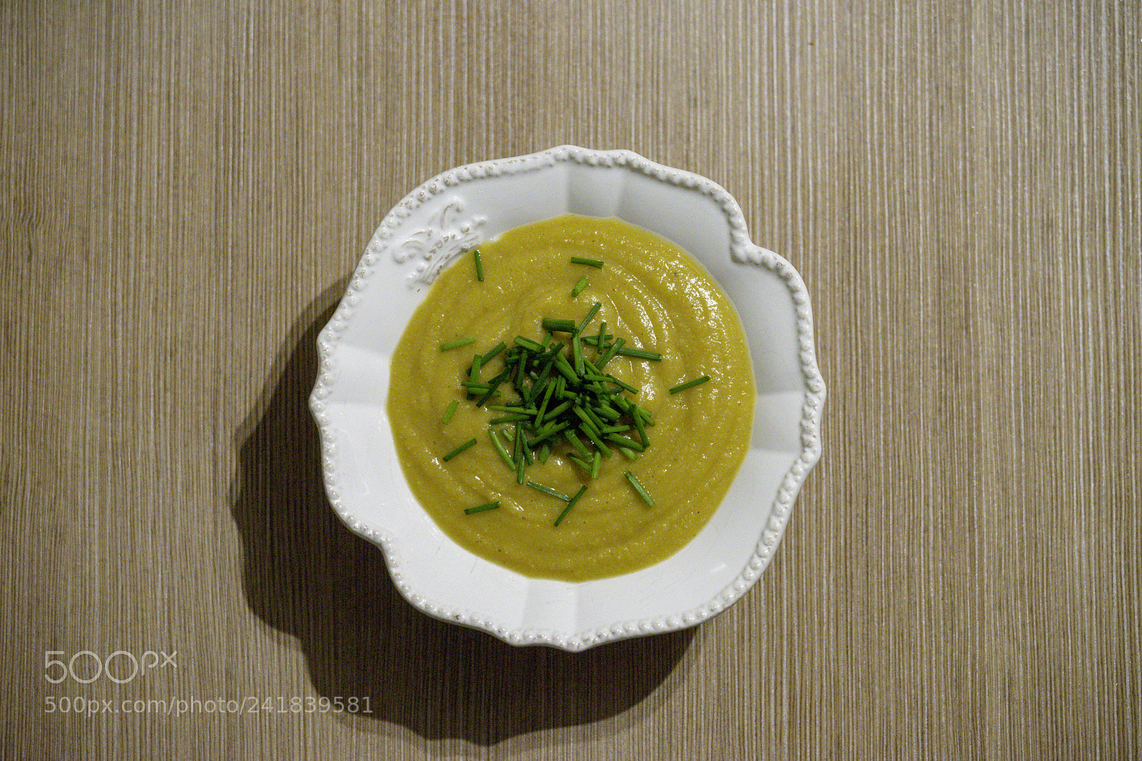 Sony a7 sample photo. Chinese onion cream soup photography