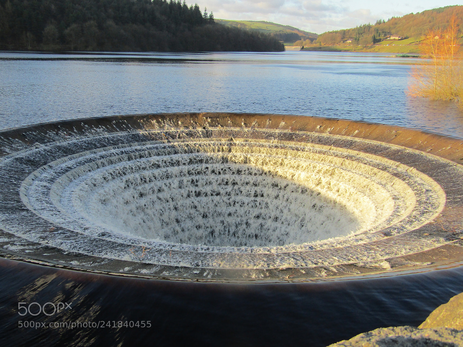 Canon POWERSHOT SX430 IS sample photo. The 'plughole' at ladybower photography