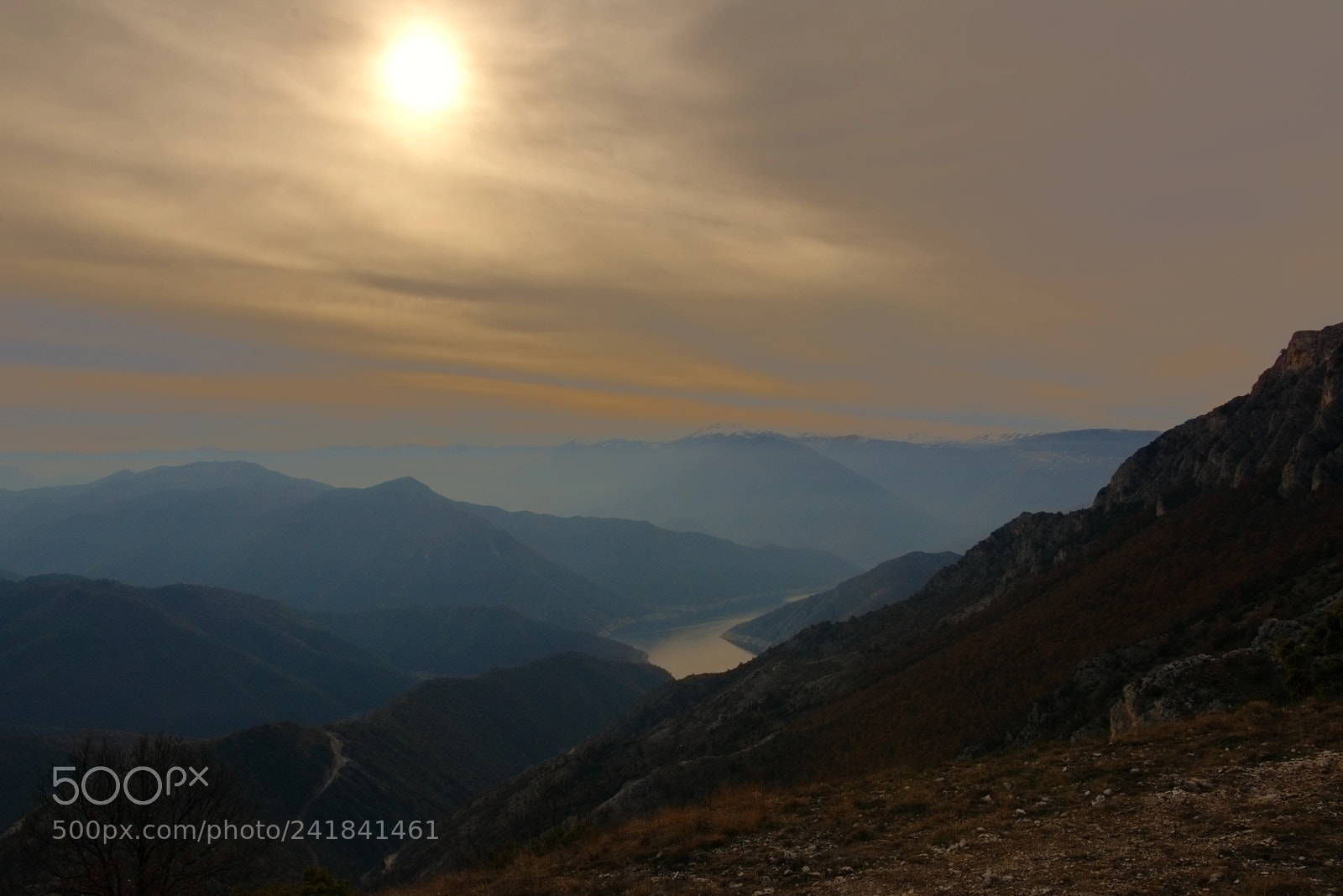 Nikon D7200 sample photo. Sun and fog photography