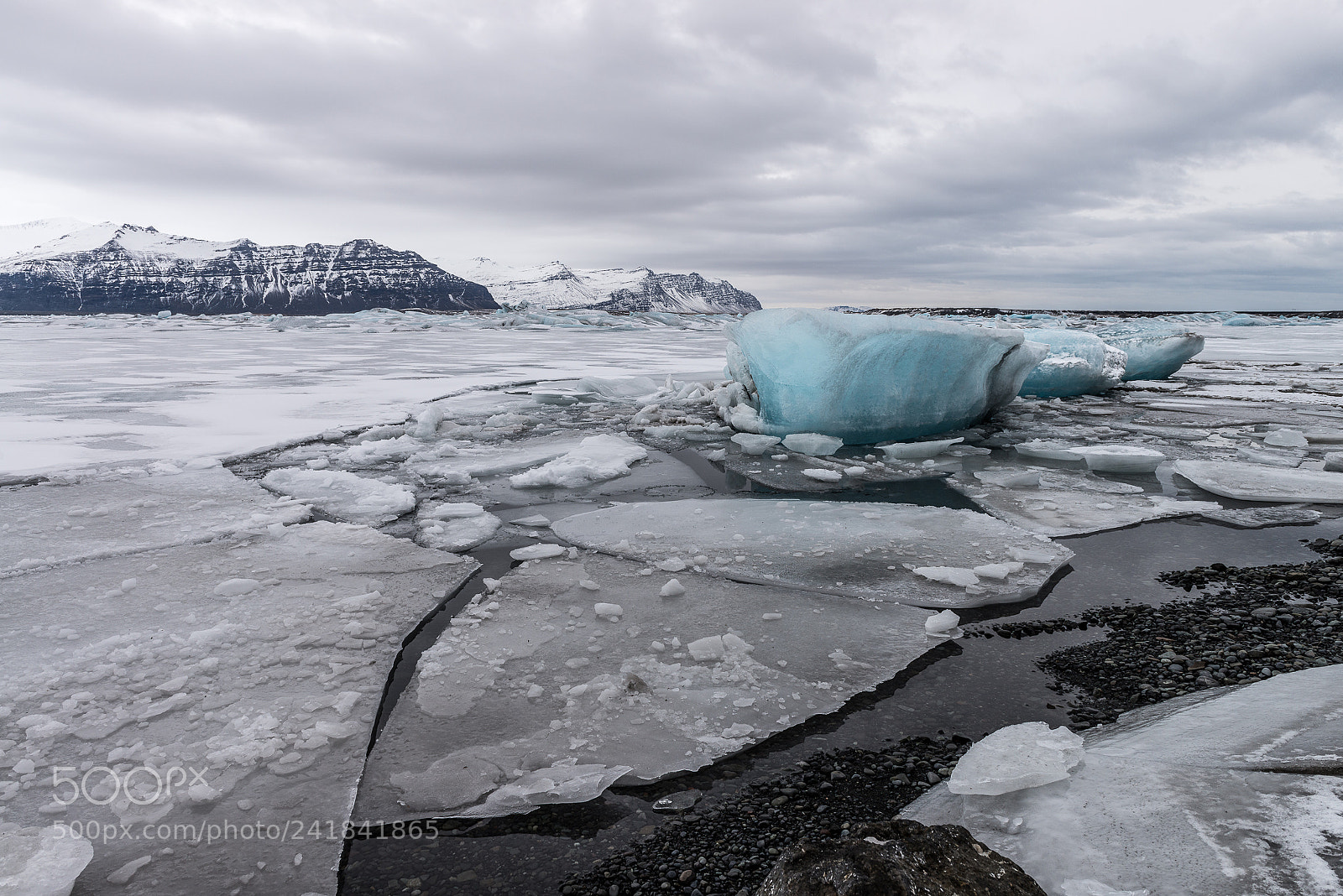 Nikon D800 sample photo. Ice lake photography