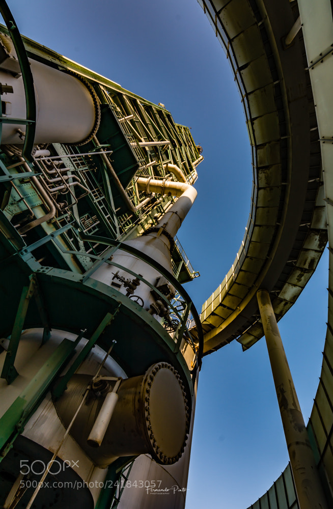Nikon D7100 sample photo. Industrial tower #1 photography