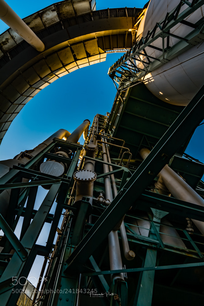 Nikon D7100 sample photo. Industrial tower #2 photography