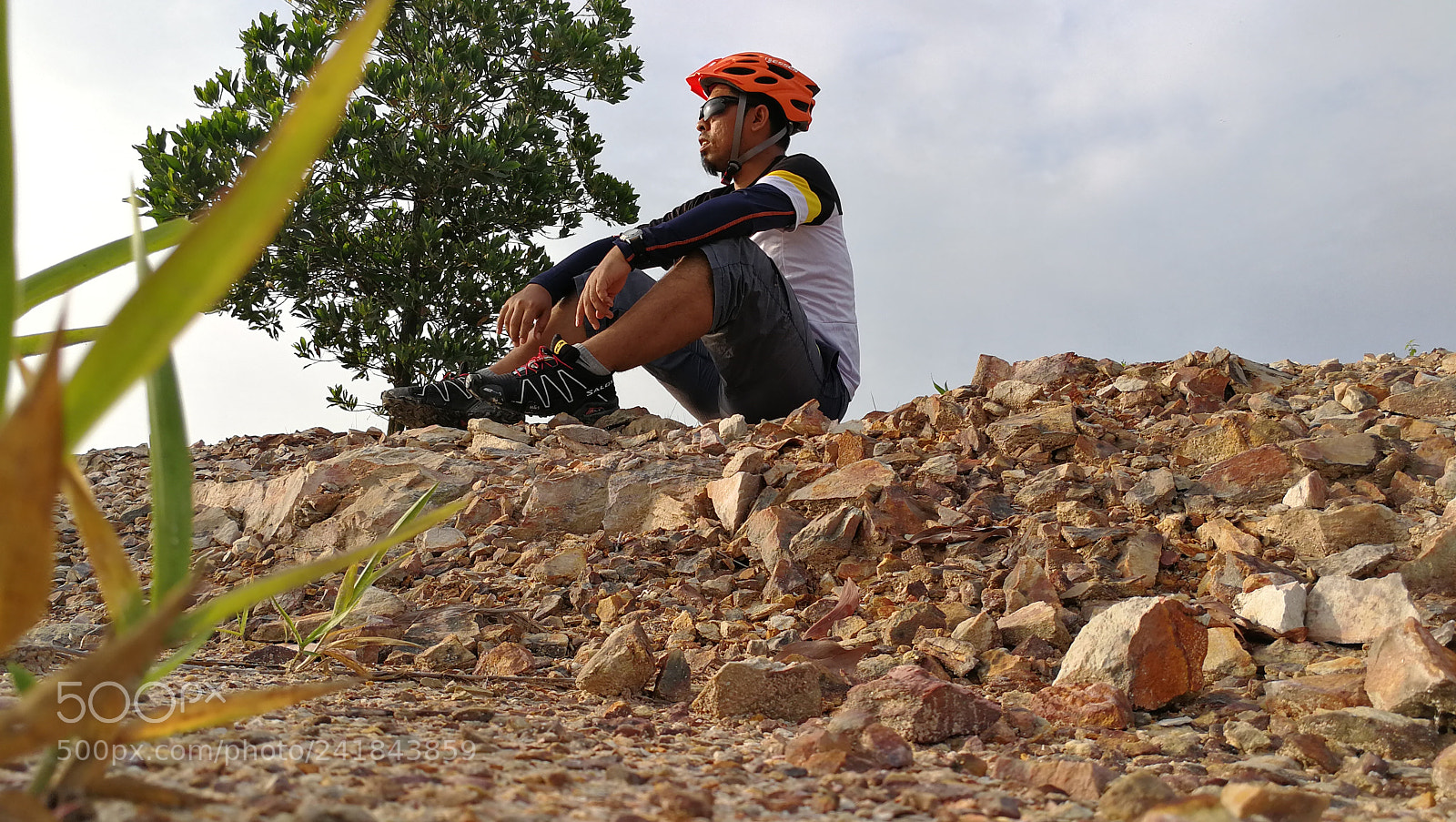 HUAWEI Mate 9 sample photo. Mountain biker photography