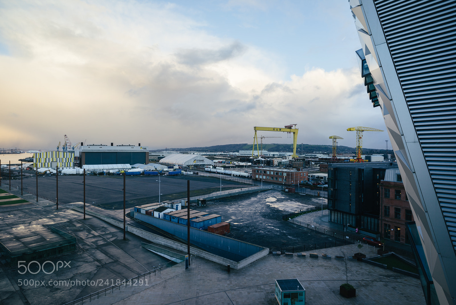 Sony a7R sample photo. Titanic quarter and h photography