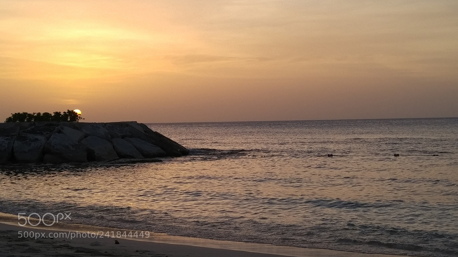 LG G4 sample photo. Sunset in montego bay photography
