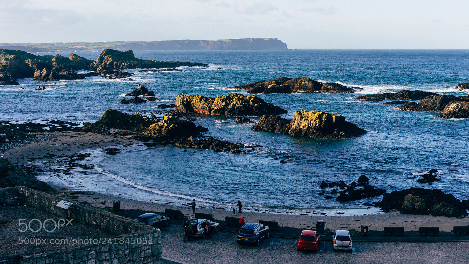 Sony a7R sample photo. Ballintoy harbour photography