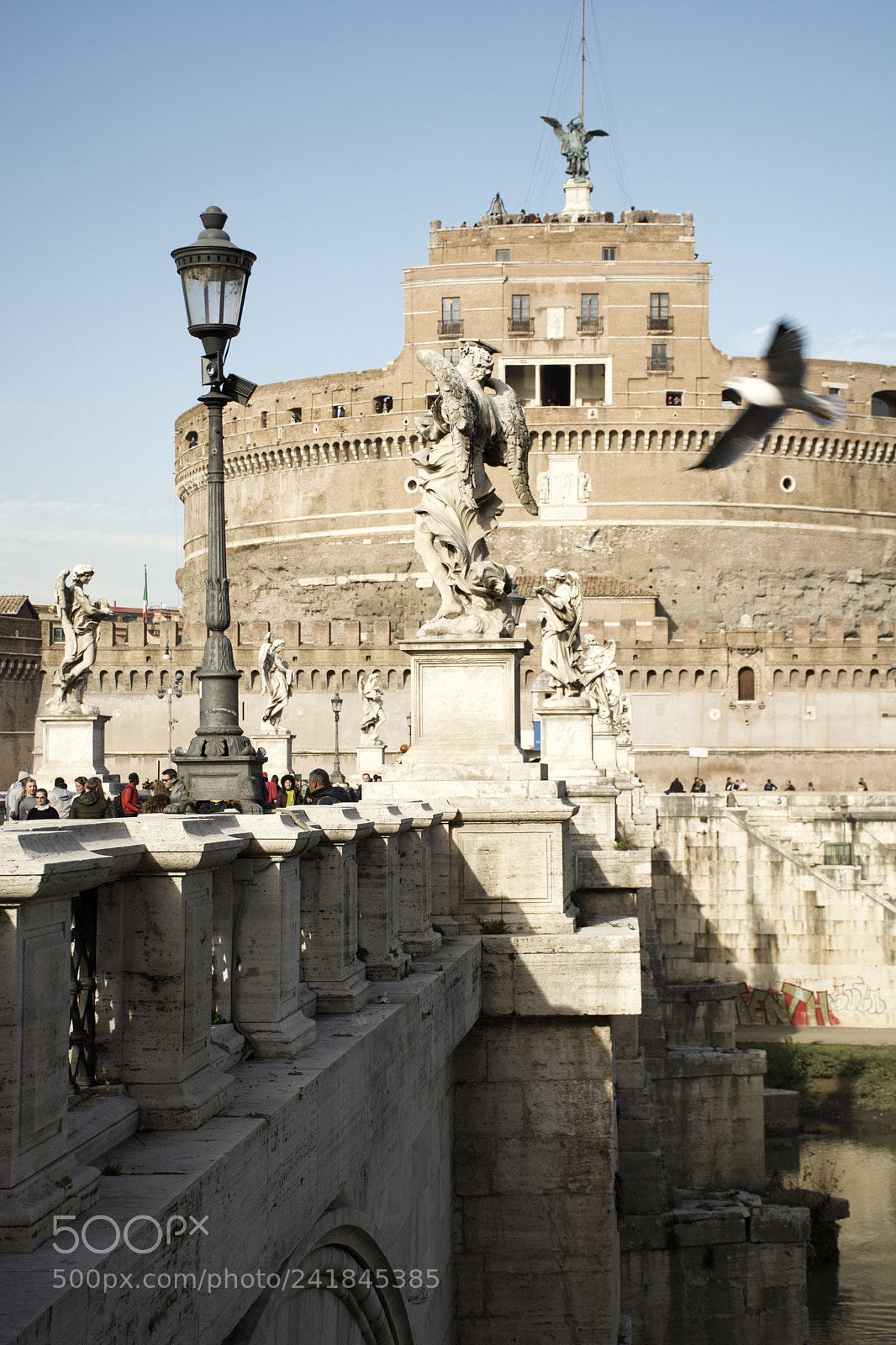Nikon D7100 sample photo. Castel sant'angelo photography