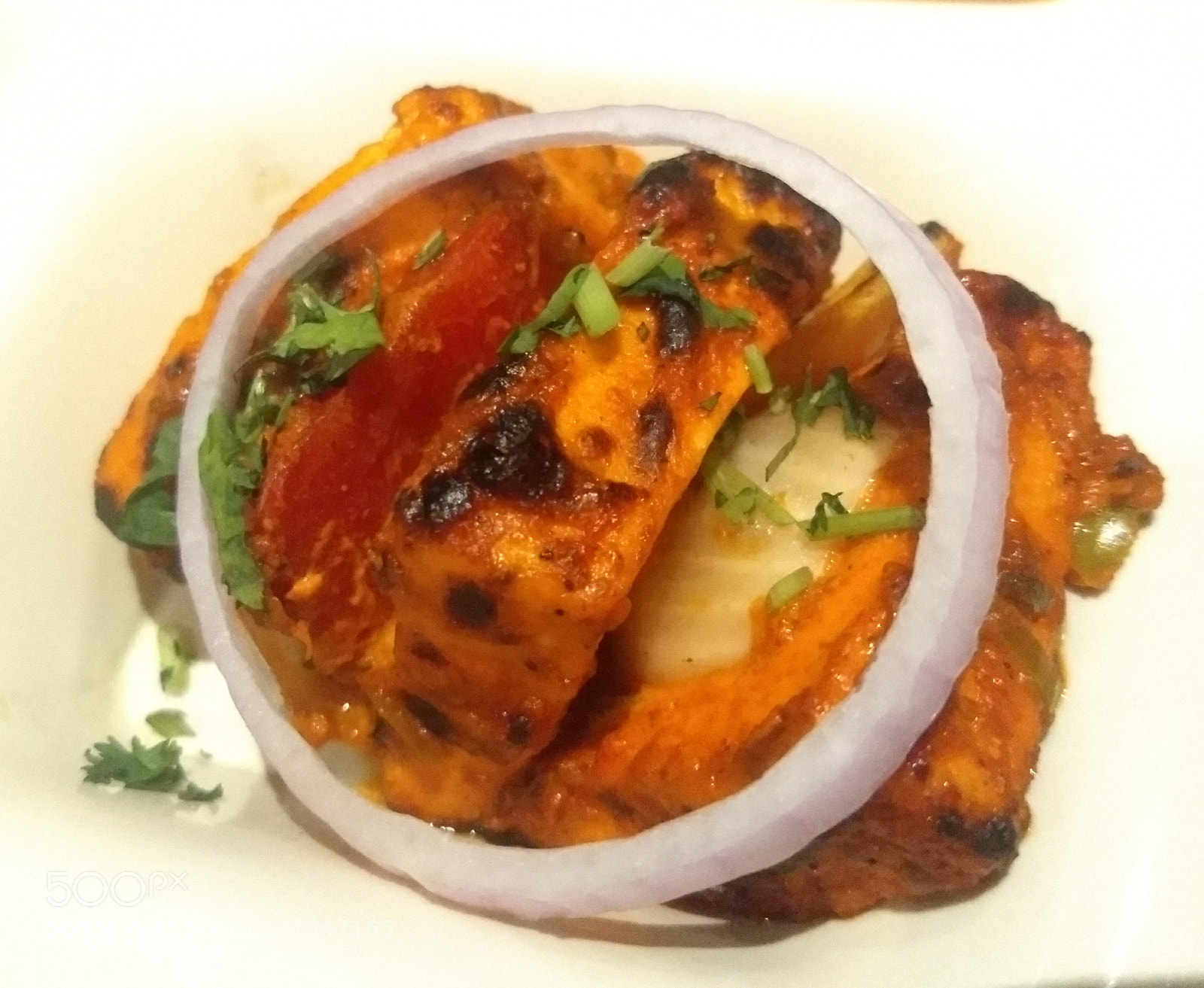 Motorola Moto G (5) Plus sample photo. Paneer tikka photography