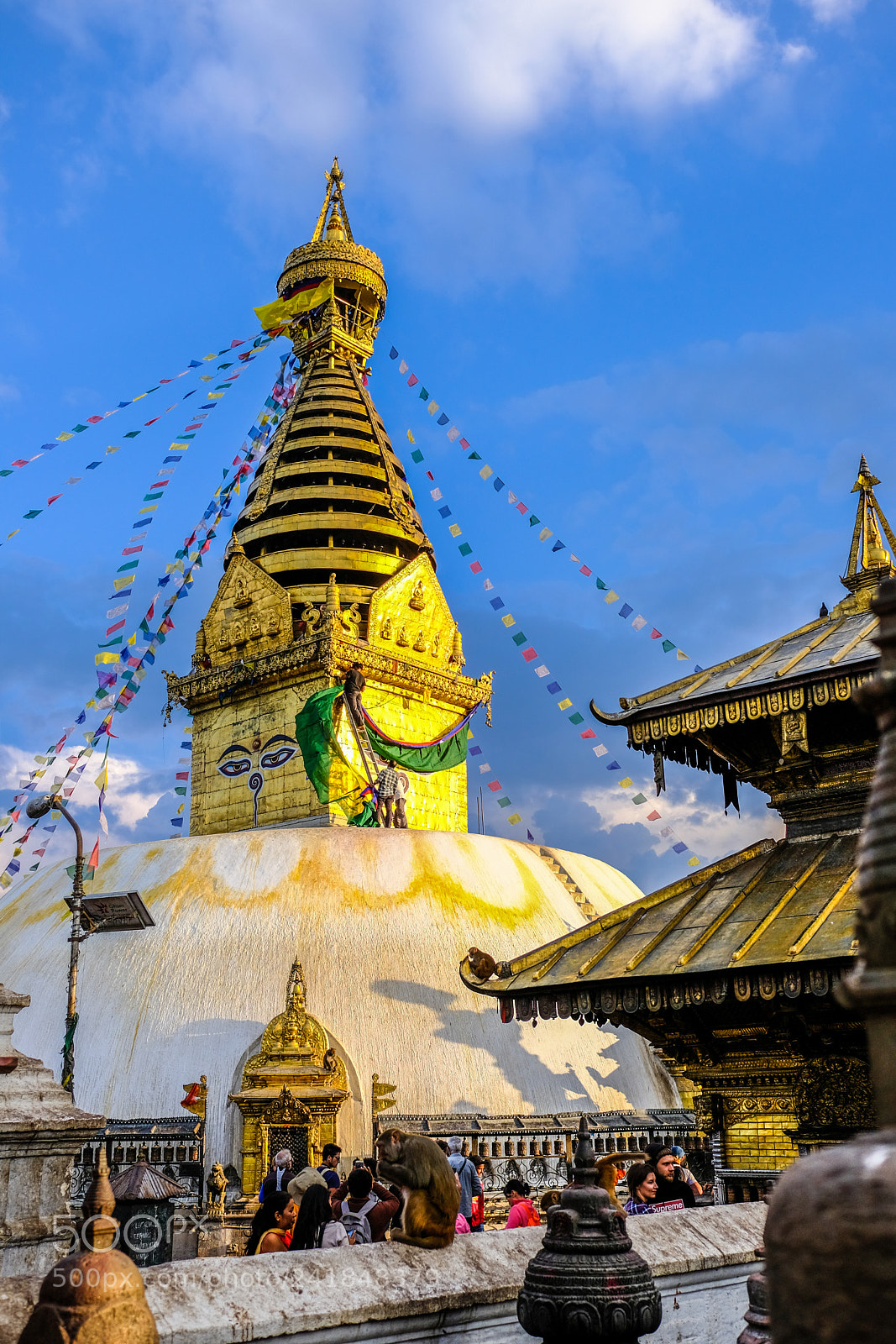 Fujifilm X-T20 sample photo. Swayambhunath photography