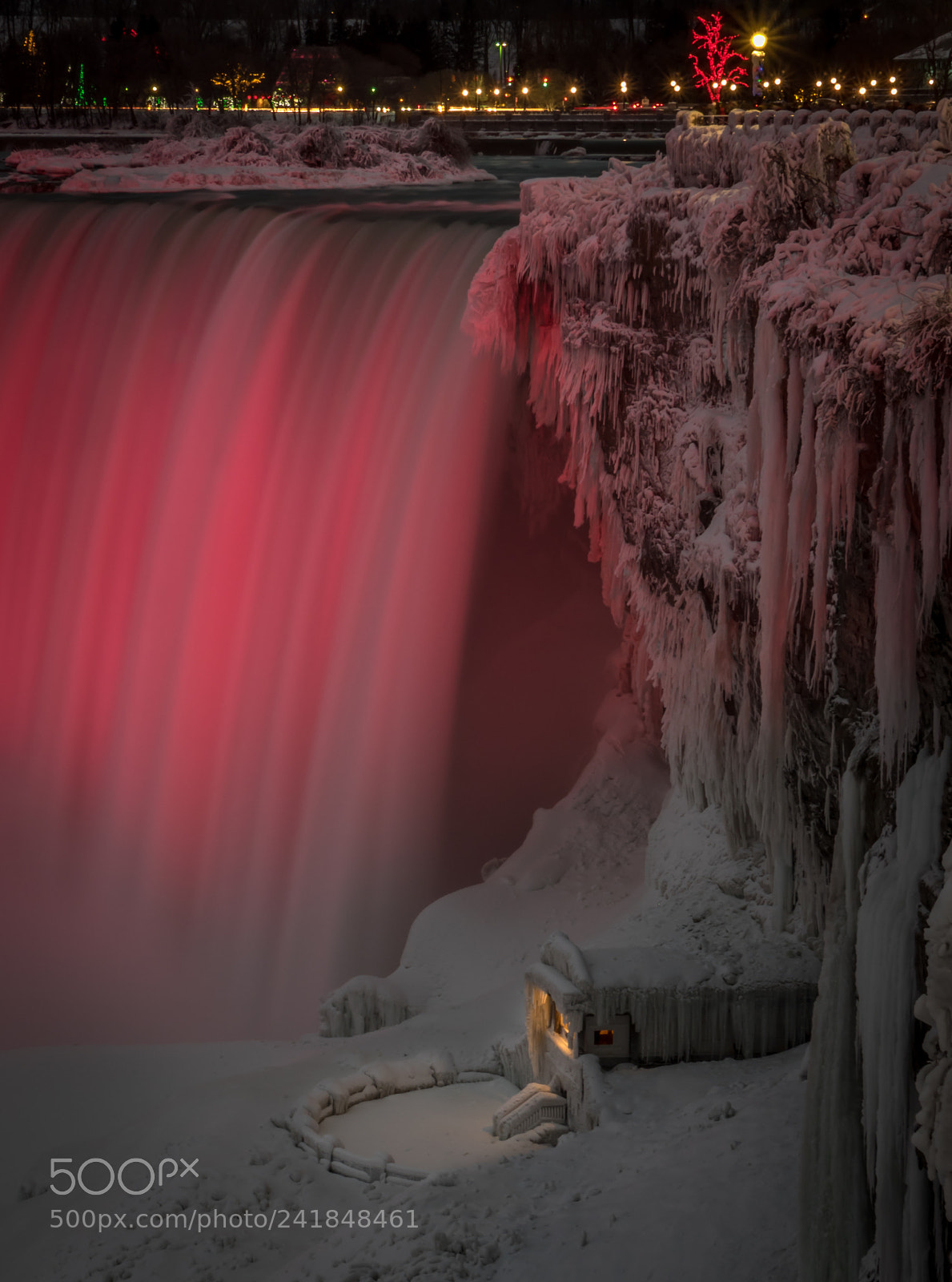 Olympus OM-D E-M1 sample photo. Base of the falls photography