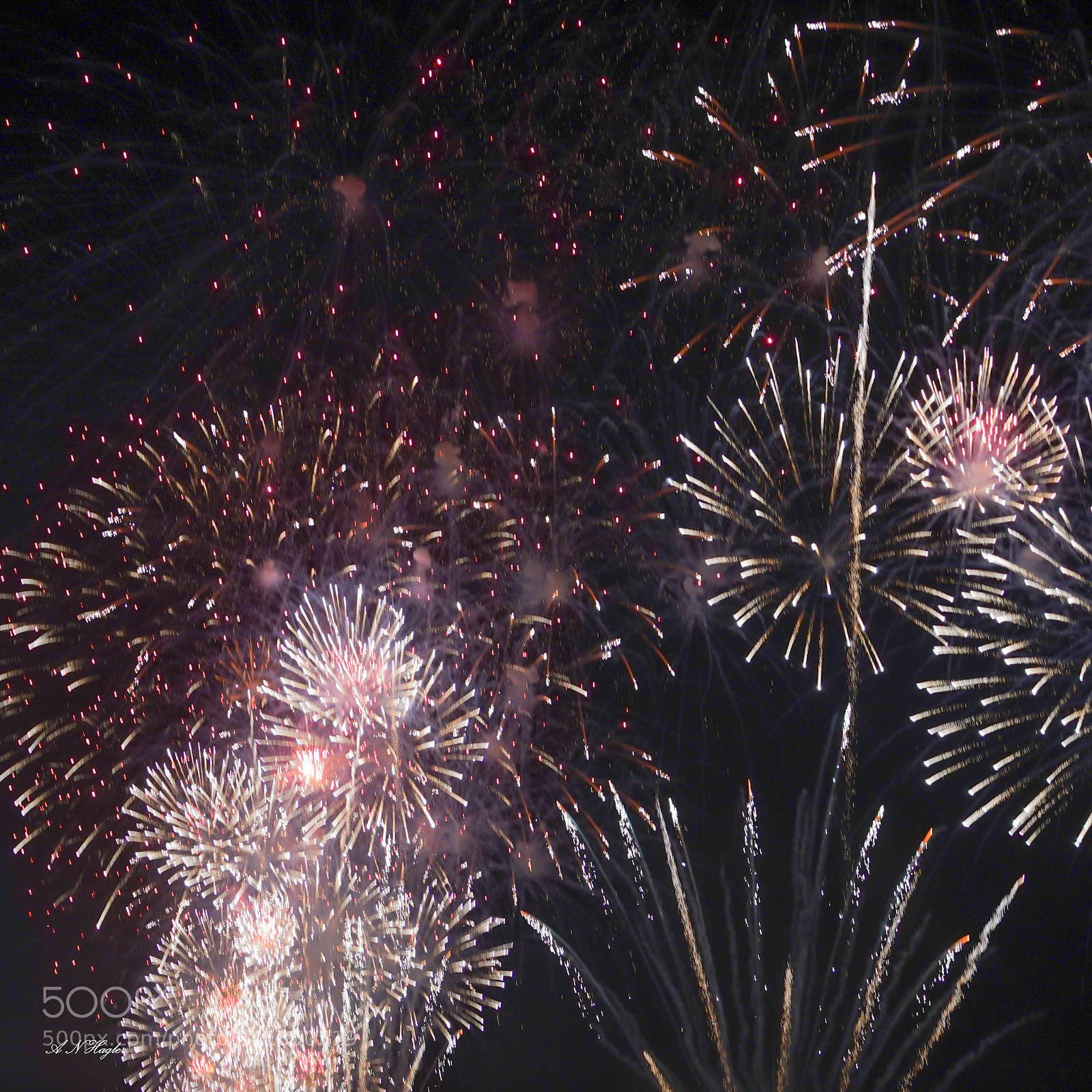 Sony a9 sample photo. Copacabana fireworks posto 5 photography