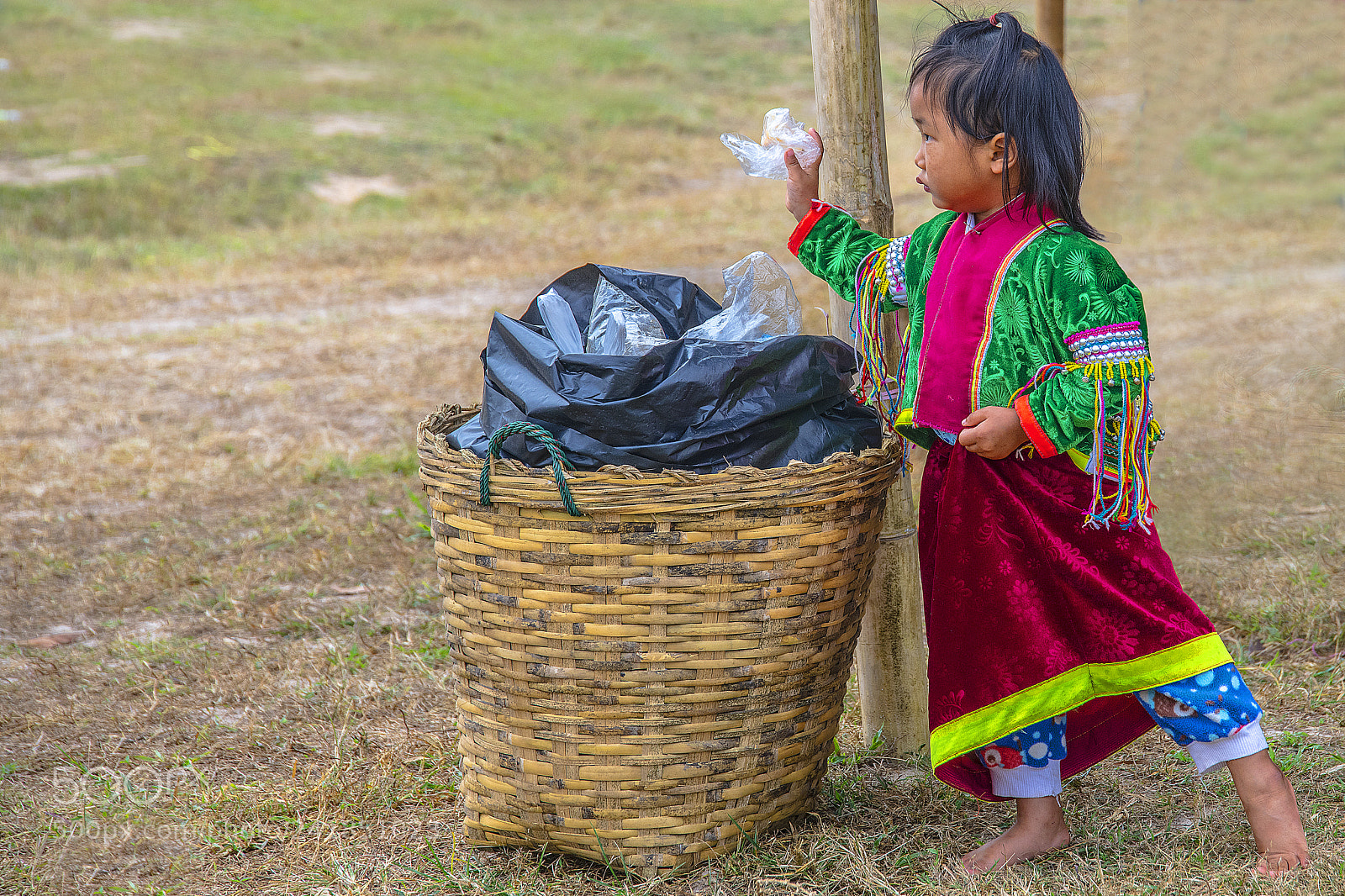 Nikon D850 sample photo. Petite fille akha photography