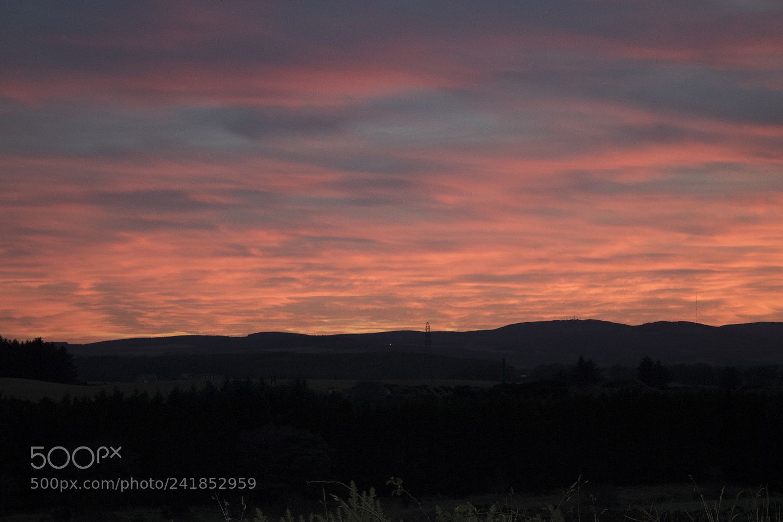 Canon EOS 750D (EOS Rebel T6i / EOS Kiss X8i) sample photo. Dusk sky over landscape photography