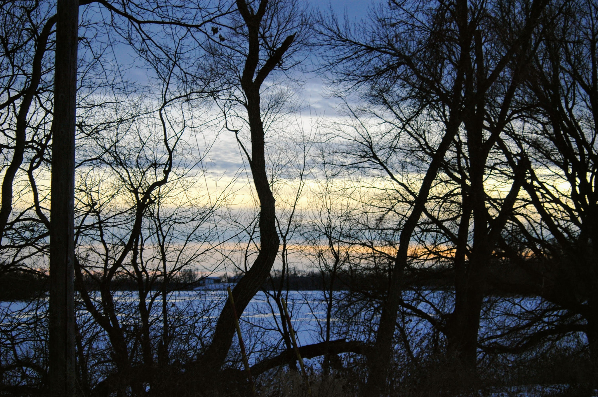 Nikon D70 sample photo. Sunset in rural minnesota photography