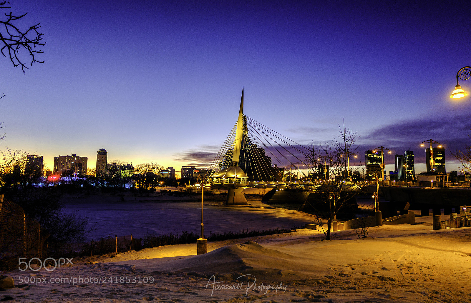 Fujifilm X-A1 sample photo. Good evening winnipeg photography
