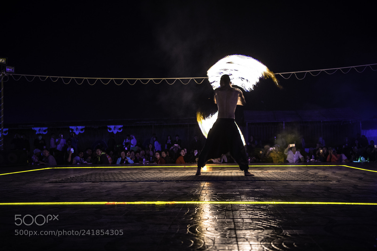 Nikon D850 sample photo. Fire dance show photography