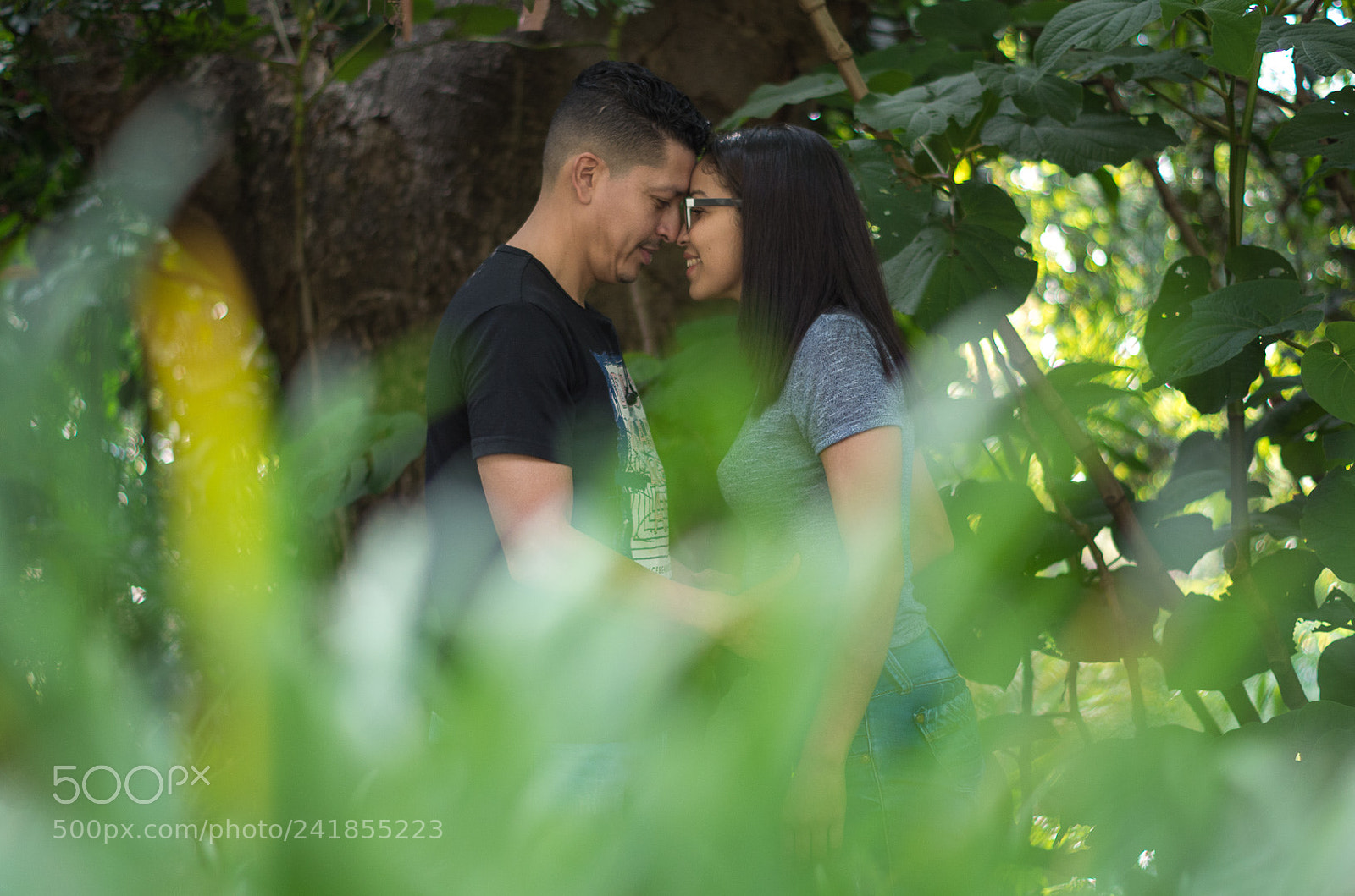 Pentax K-50 sample photo. Jardín photography