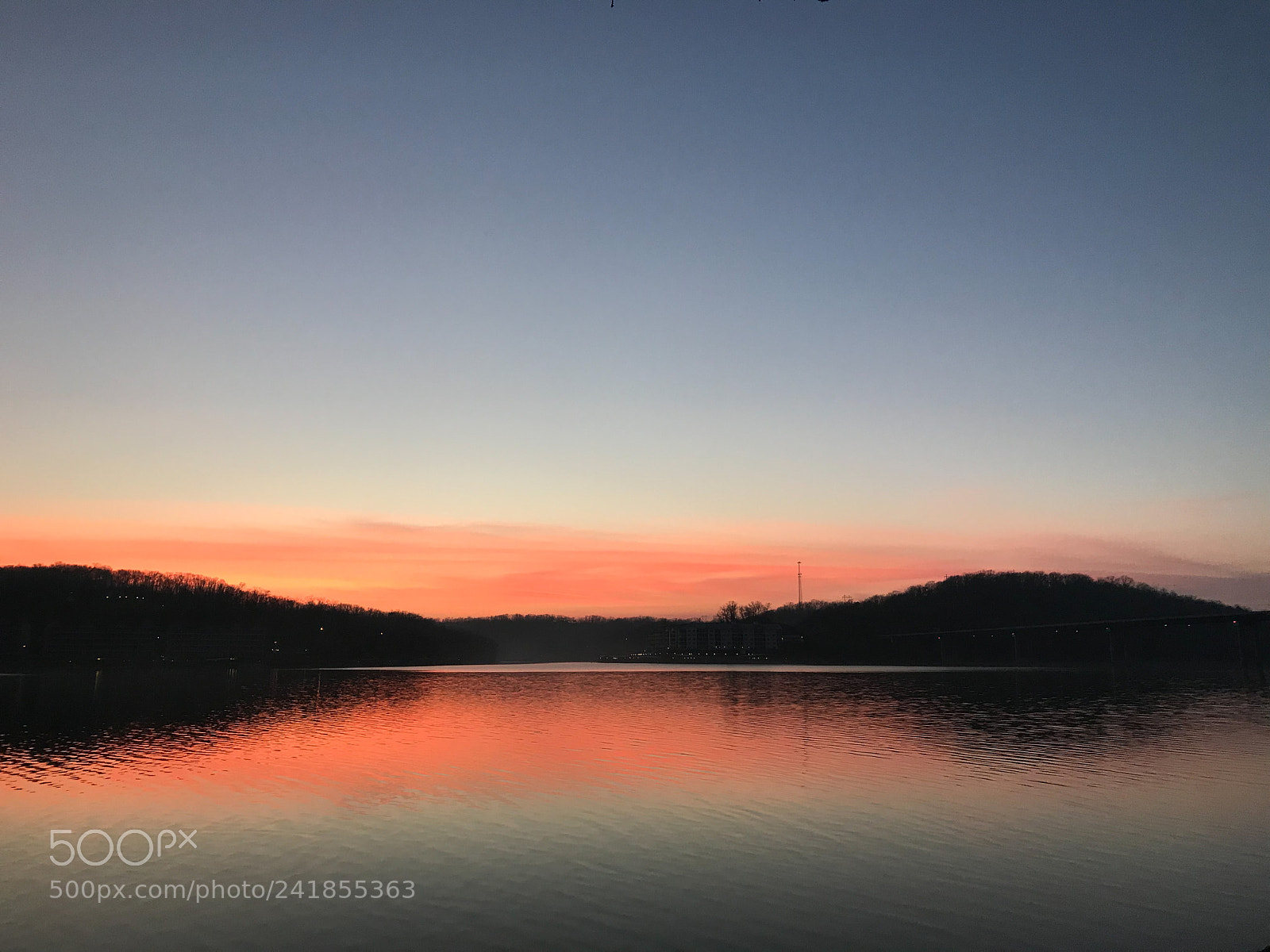 Apple iPhone 7 Plus sample photo. Missouri sunset photography
