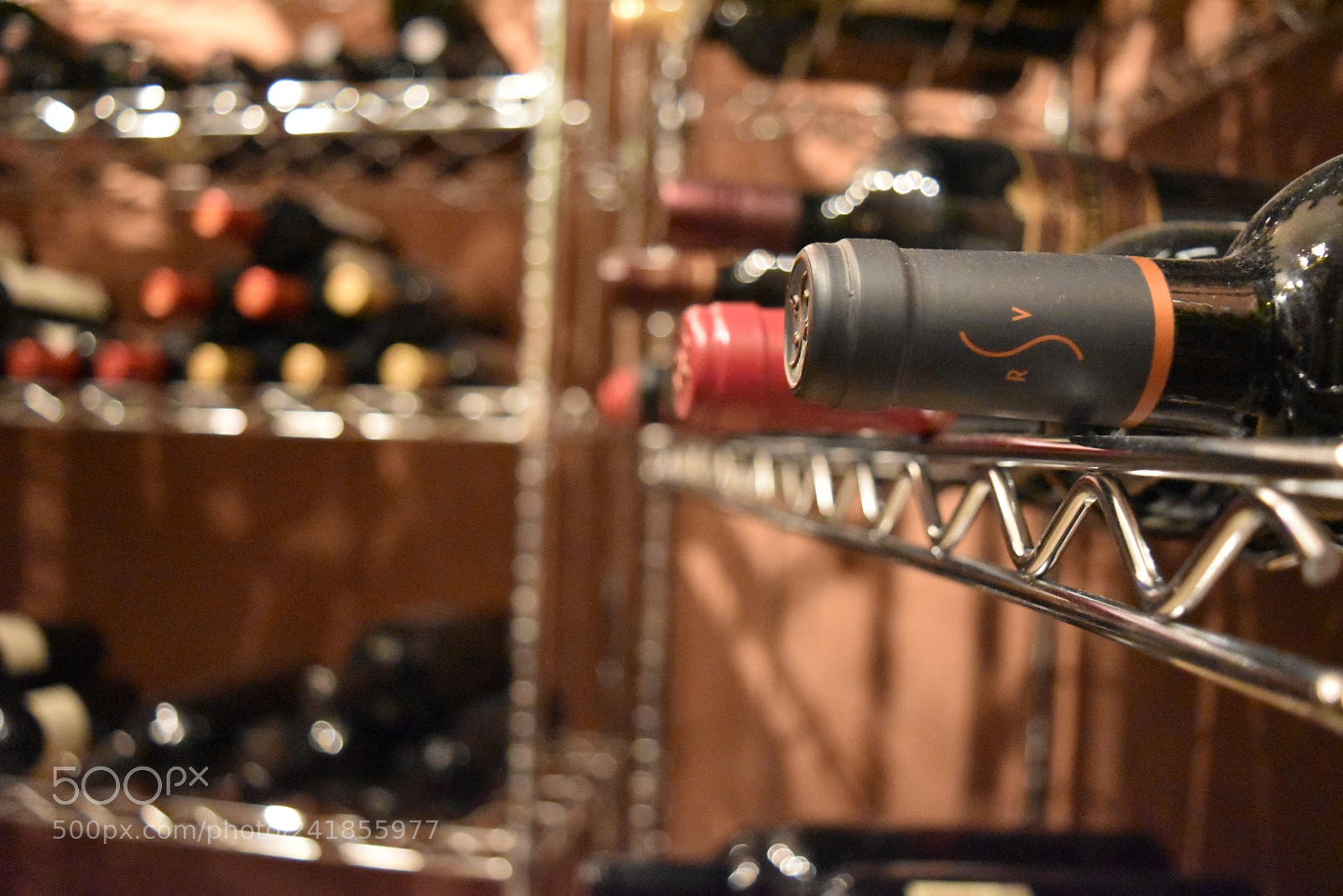 Nikon D5500 sample photo. Racks of wine photography