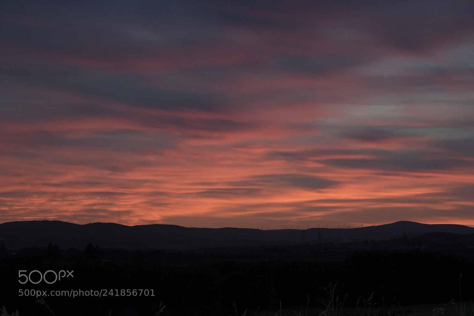 Canon EOS 750D (EOS Rebel T6i / EOS Kiss X8i) sample photo. Dusk sky over landscape photography