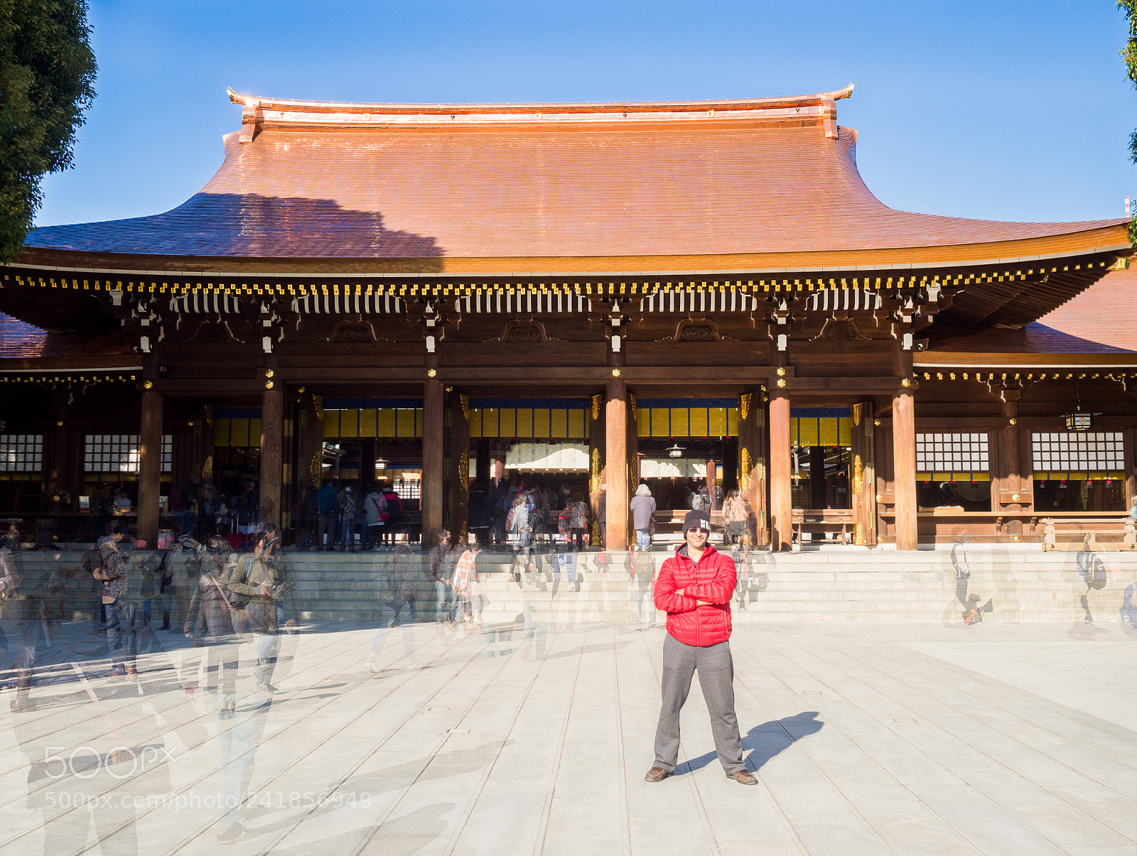 Olympus OM-D E-M10 sample photo. Meiji photography