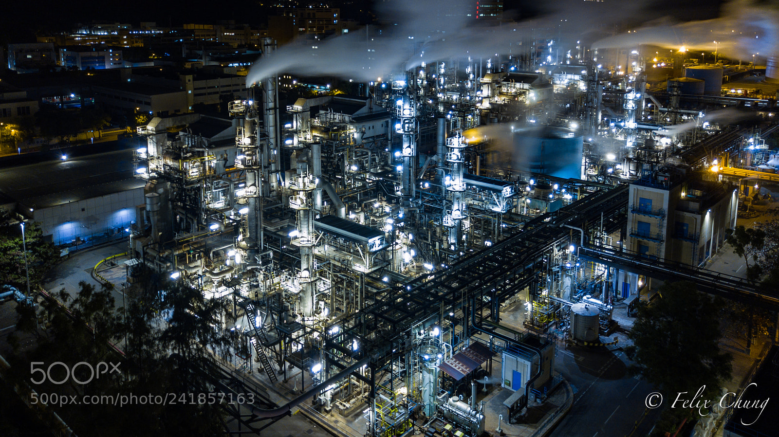 DJI FC220 sample photo. Night photography