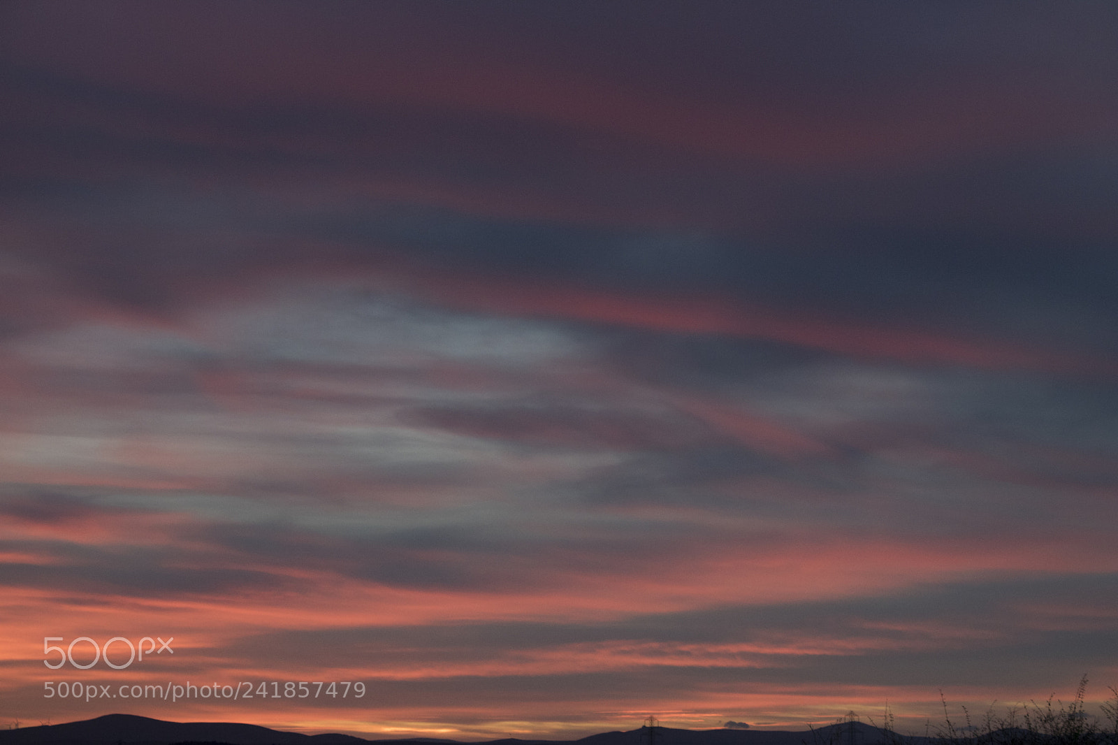 Canon EOS 750D (EOS Rebel T6i / EOS Kiss X8i) sample photo. Dusk sky over landscape photography