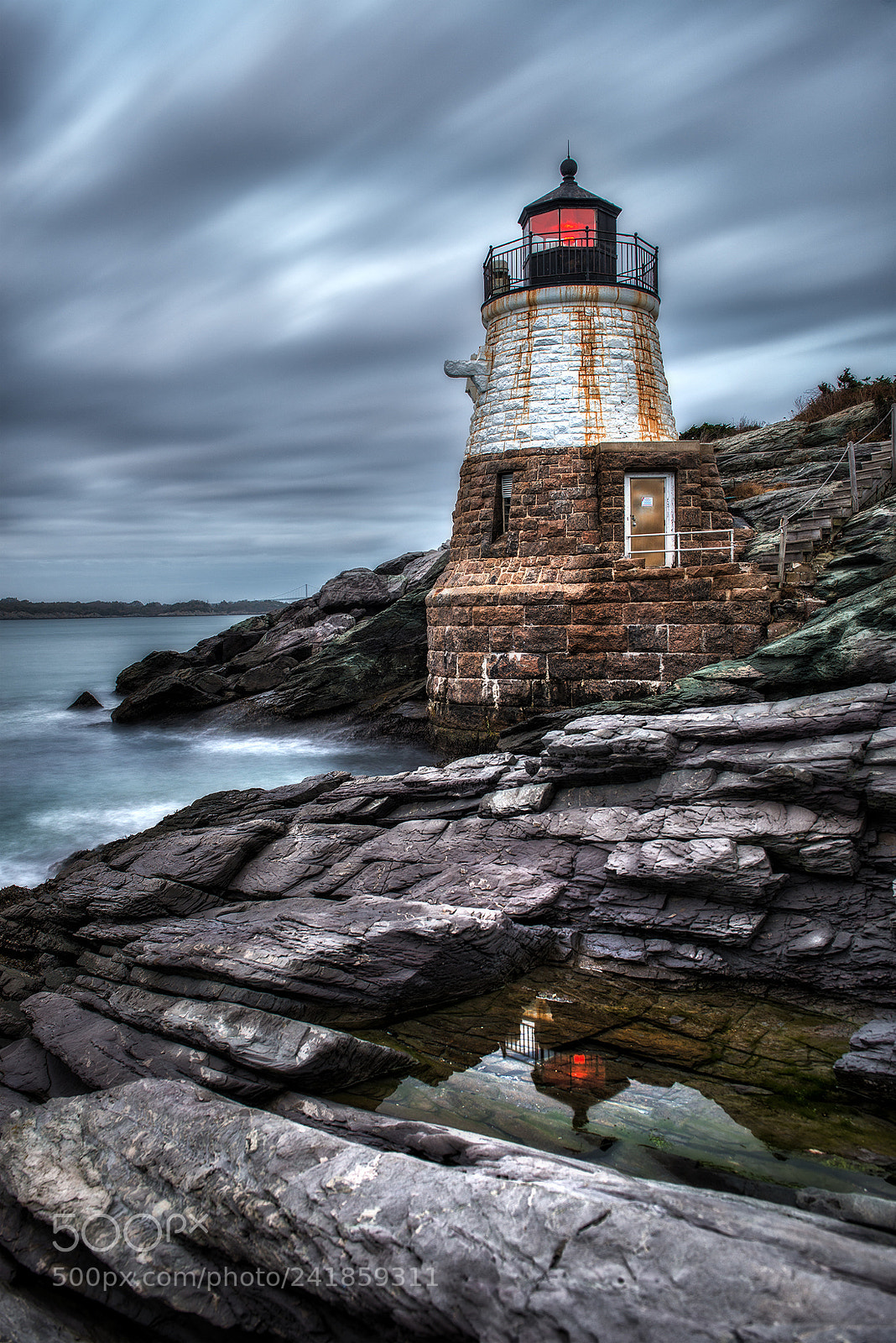 Nikon D800E sample photo. Castle hill lighthouse photography
