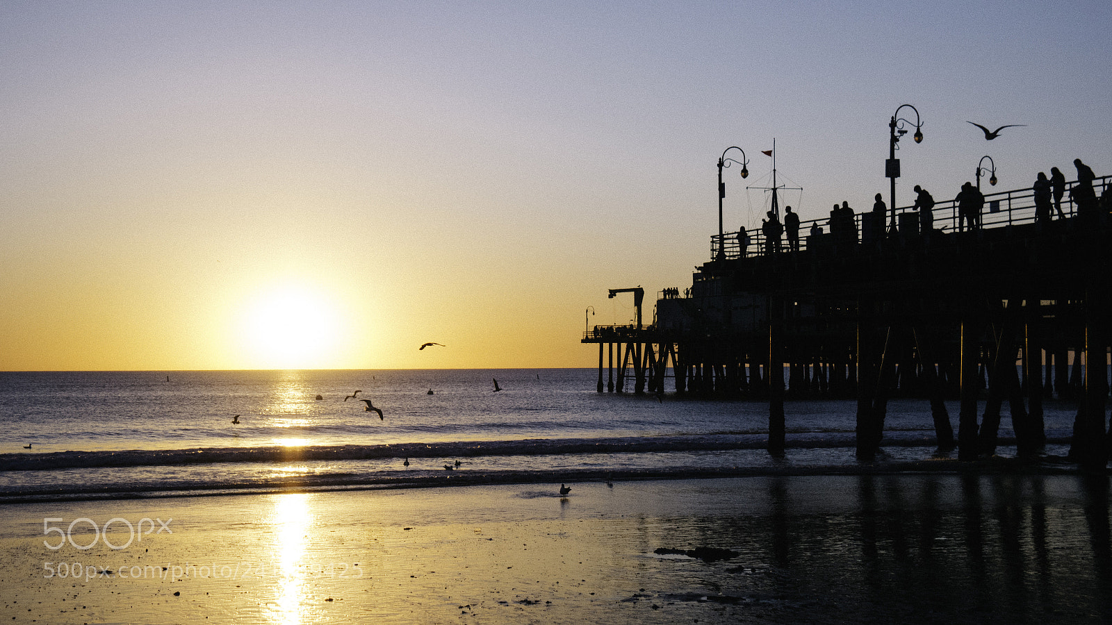 Samsung NX300 sample photo. Santa monica photography