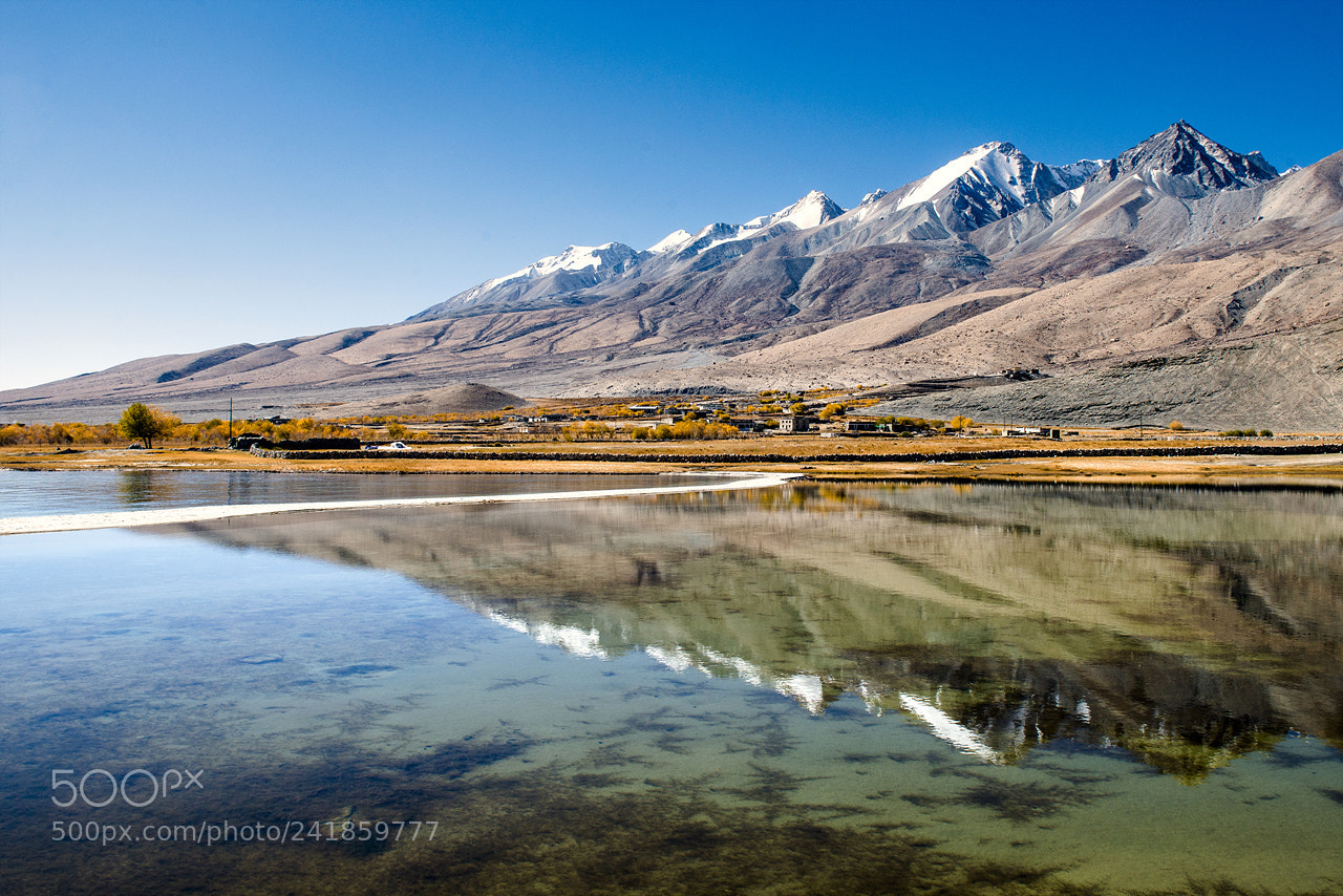 Nikon D800E sample photo. Pangong co mirror photography