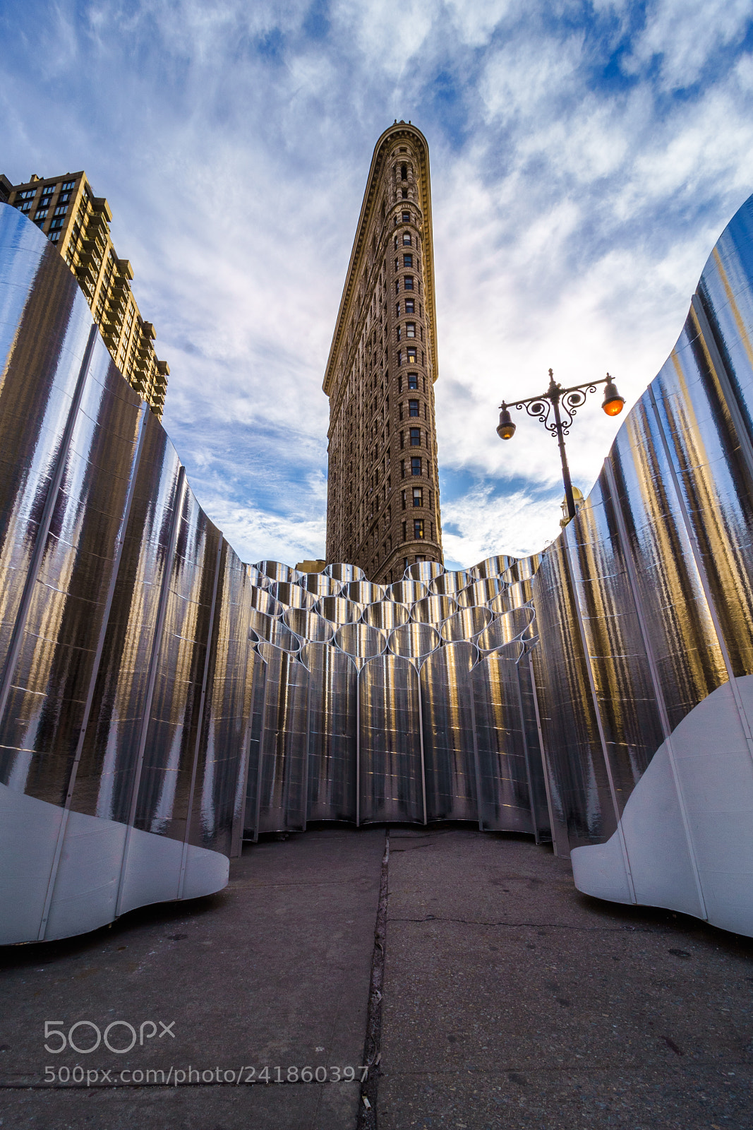 Sony a7 II sample photo. Flat iron building photography