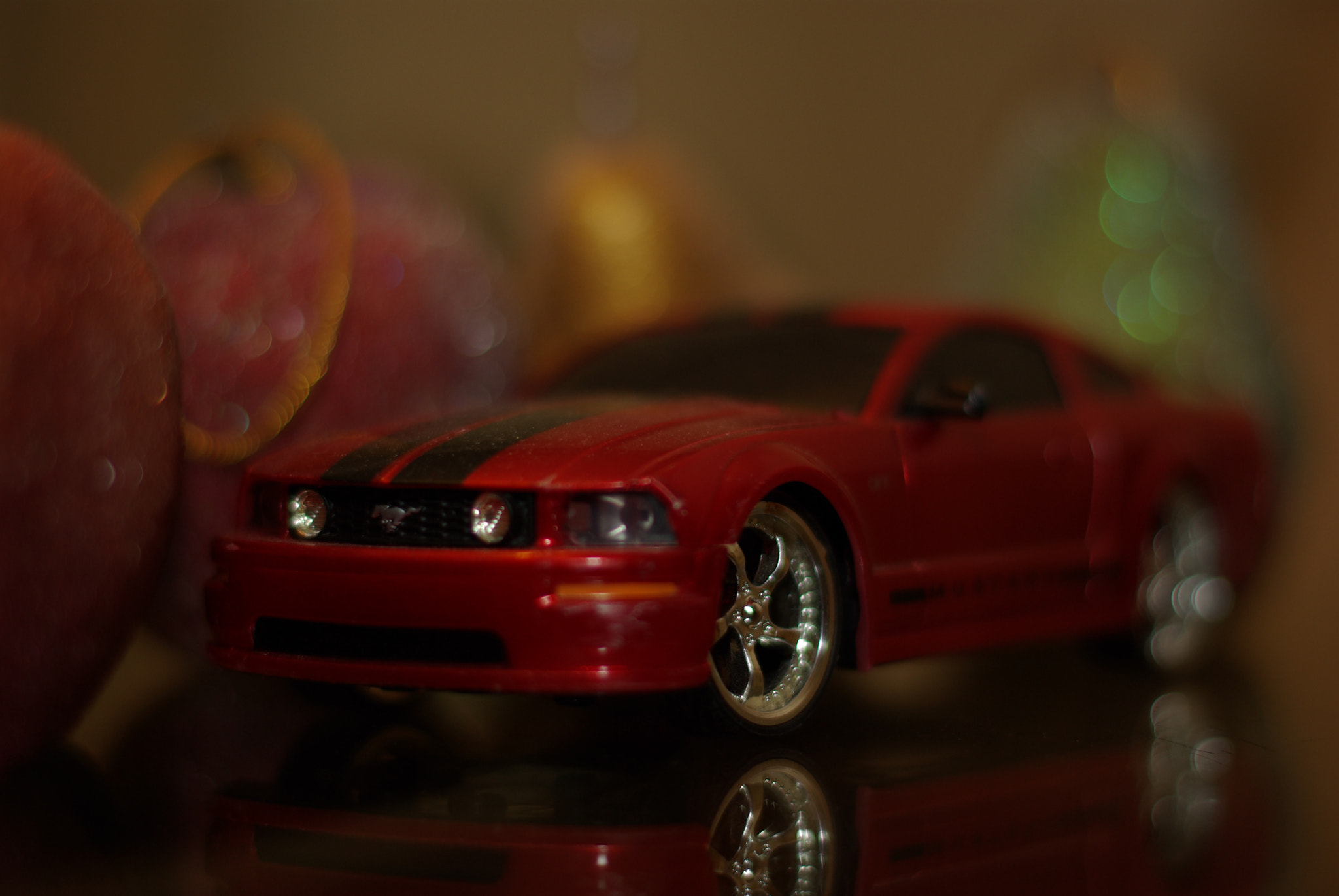 Pentax K10D + Pentax smc DA 50mm F1.8 sample photo. Ford mustang photography