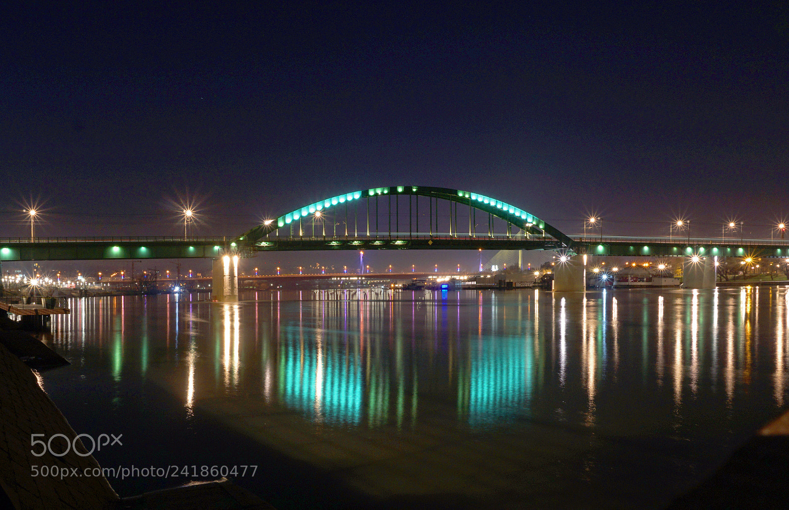 Sony a6300 sample photo. Bridge reflections photography