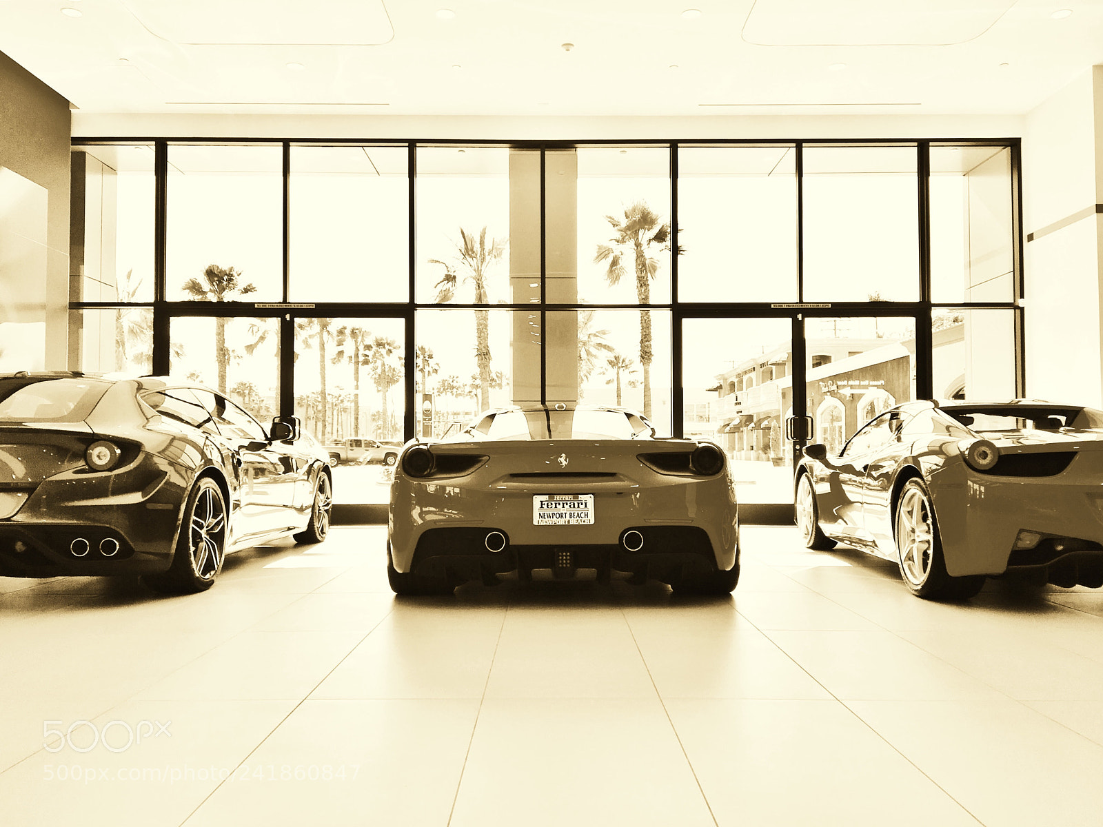 Apple iPhone 6s sample photo. 3 ferraris photography