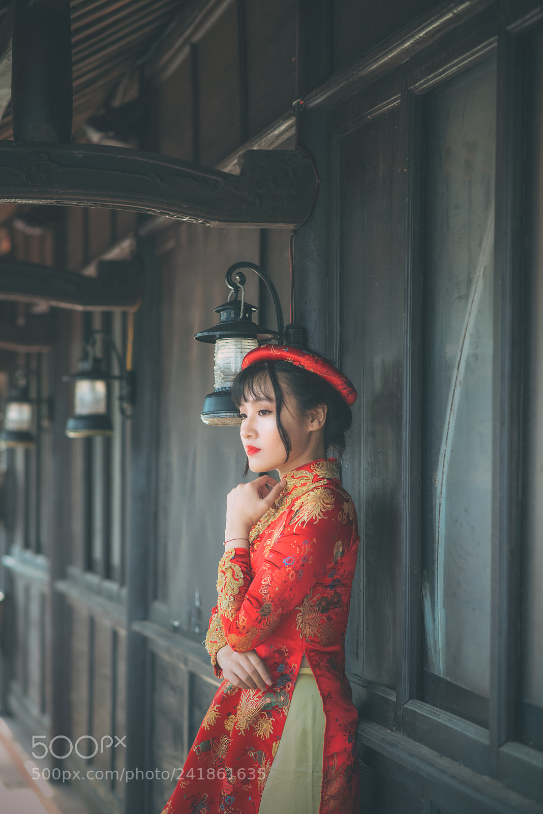 Nikon D600 sample photo. Áo dài photography