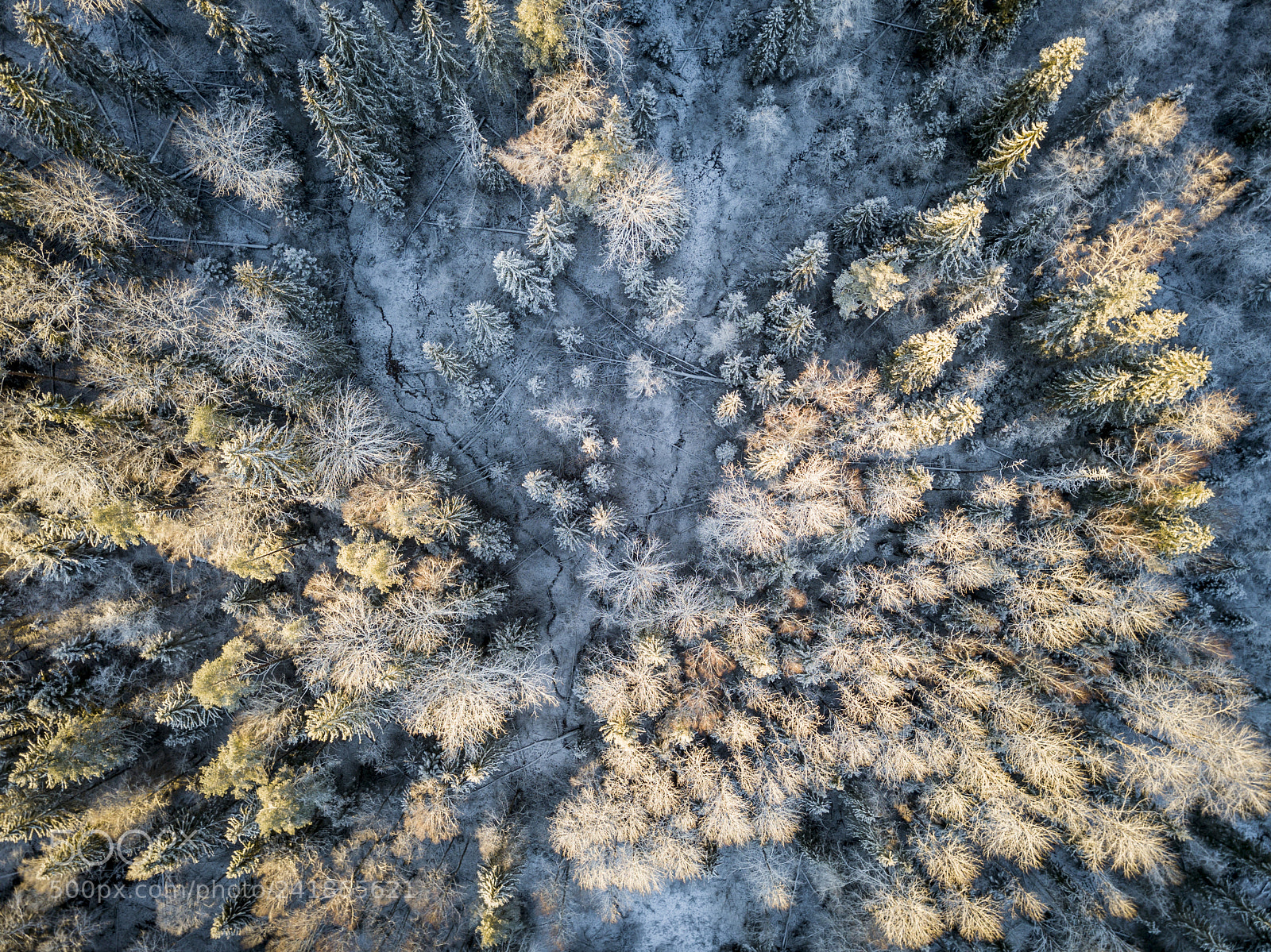 DJI FC220 sample photo. Winter landscape 3 photography