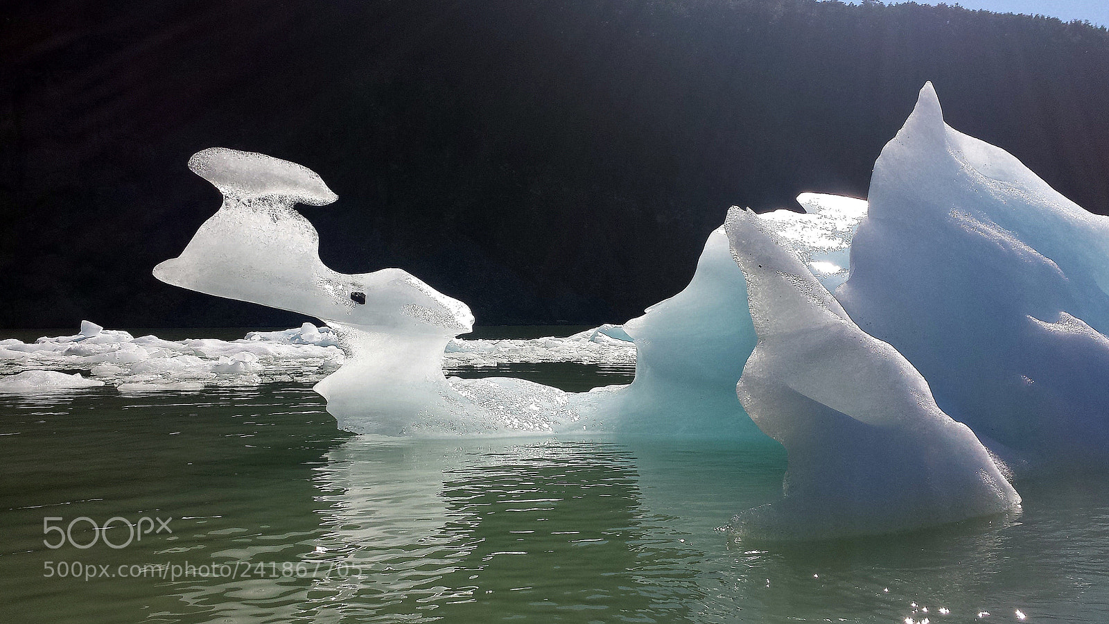 Samsung Galaxy S4 sample photo. Icebergs at the foot photography