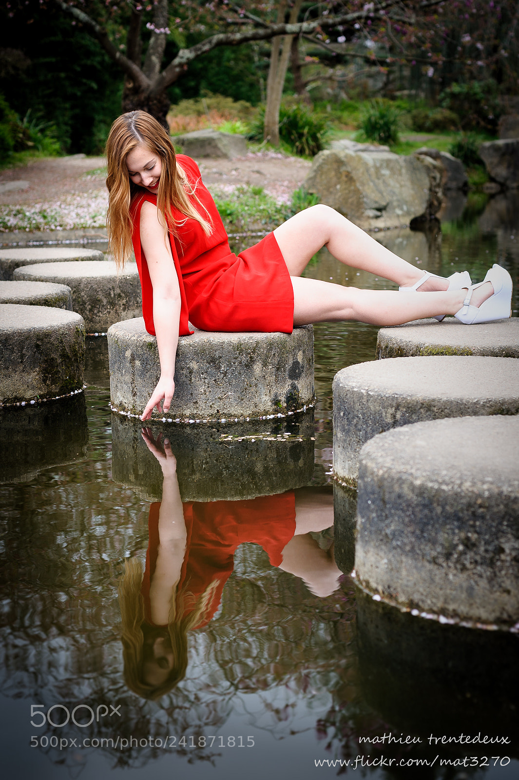 Nikon D700 sample photo. Youna, ile de versailles photography