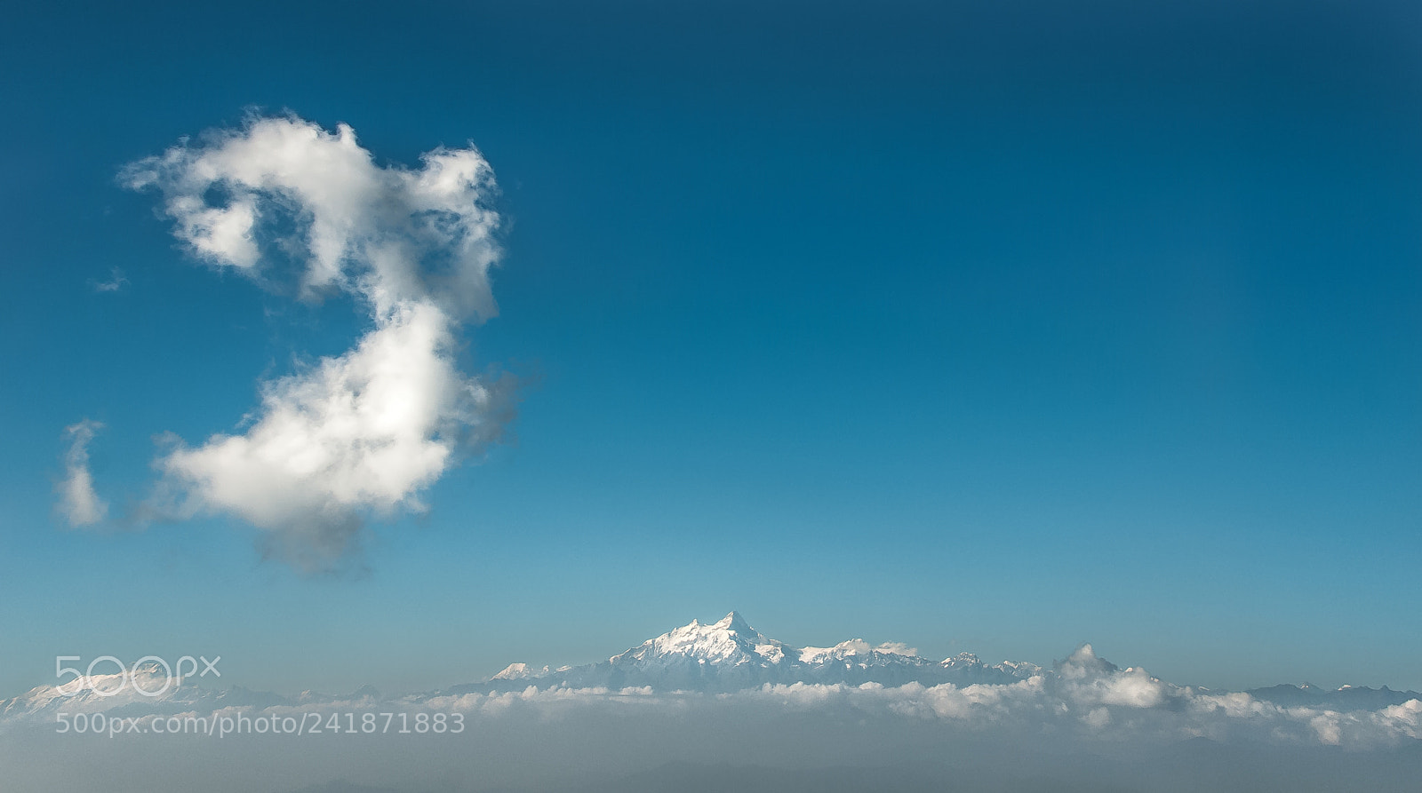 Nikon D90 sample photo. View of entire manaslu photography