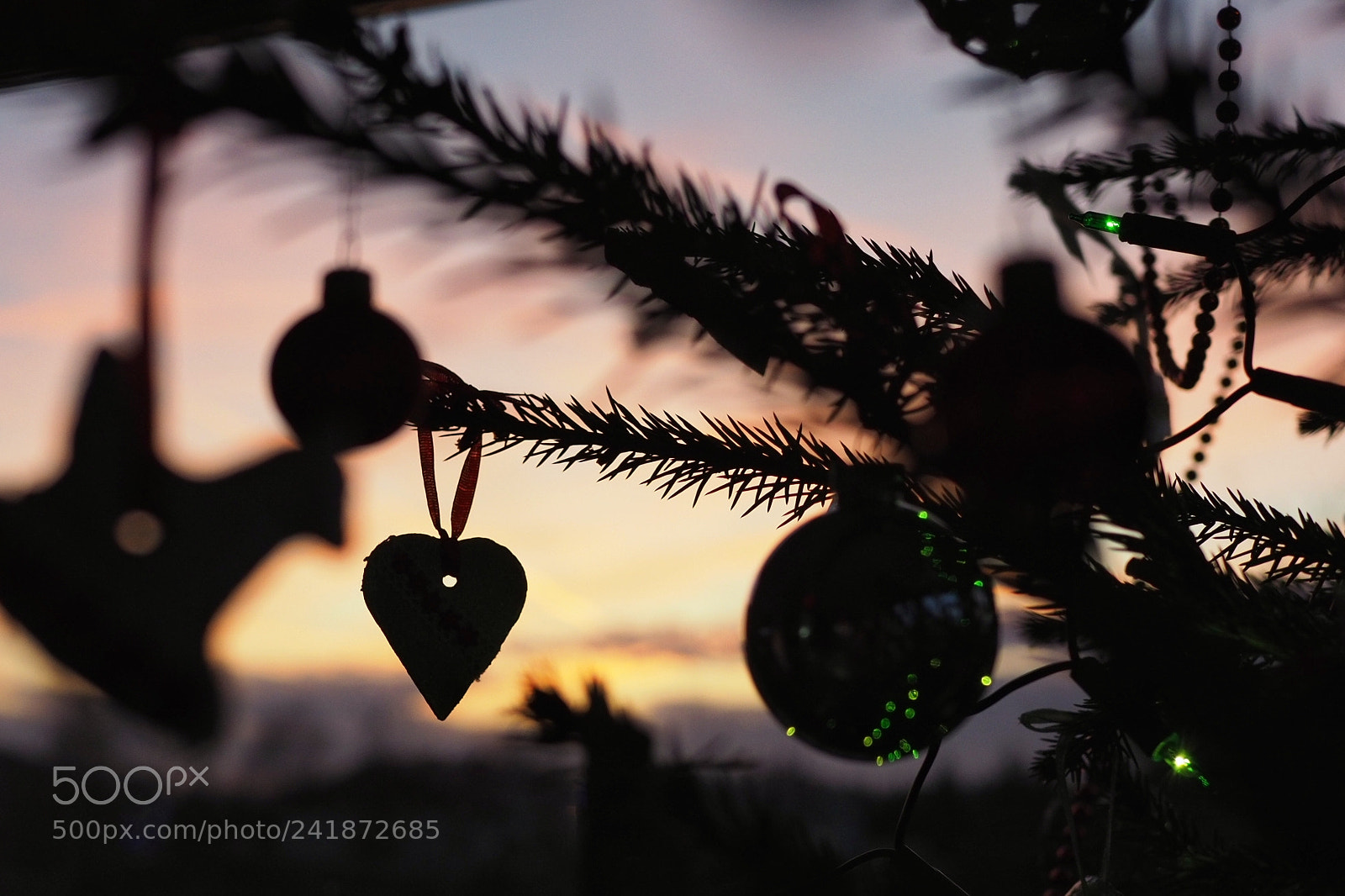 Olympus OM-D E-M10 II sample photo. Christmas sunset photography