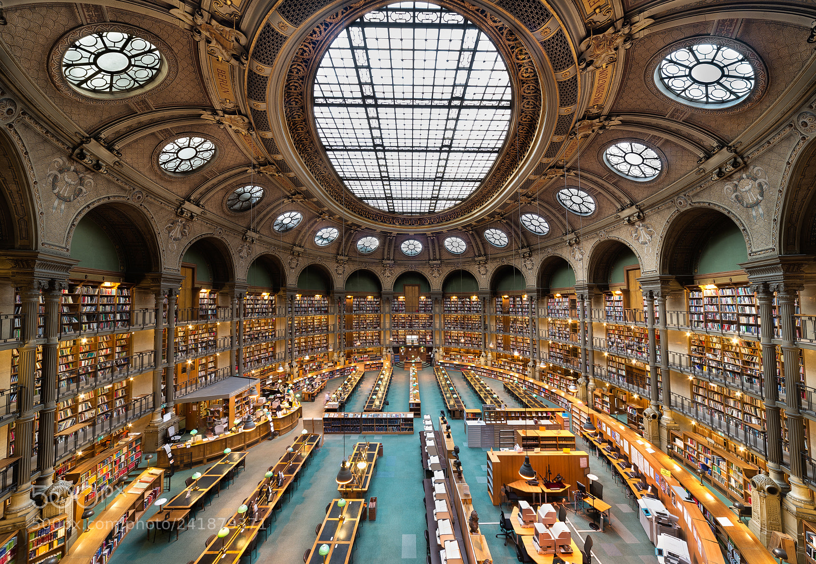 Nikon D600 sample photo. Paris national library photography