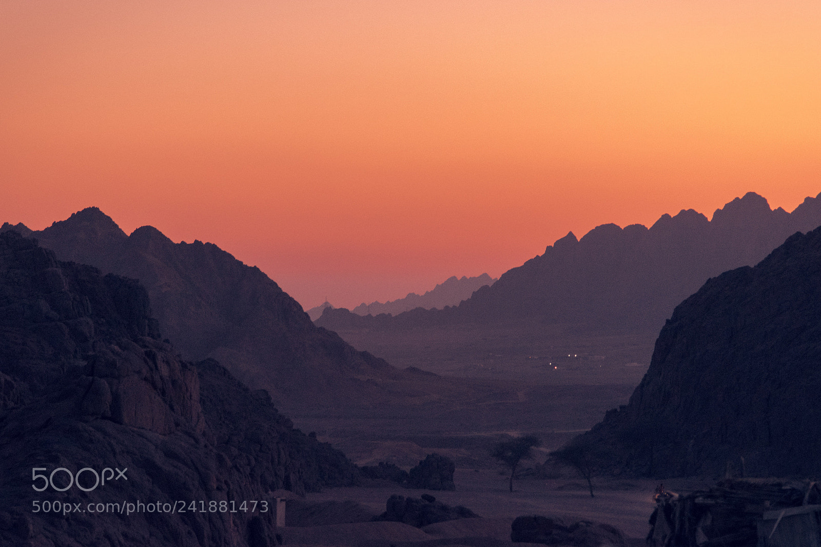 Nikon D5500 sample photo. Sunset in desert photography