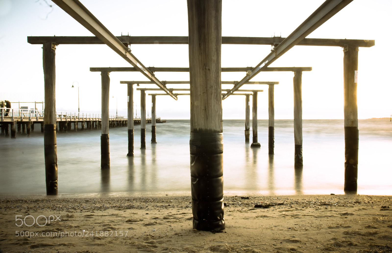Canon EOS 550D (EOS Rebel T2i / EOS Kiss X4) sample photo. South melbourne beach pier photography