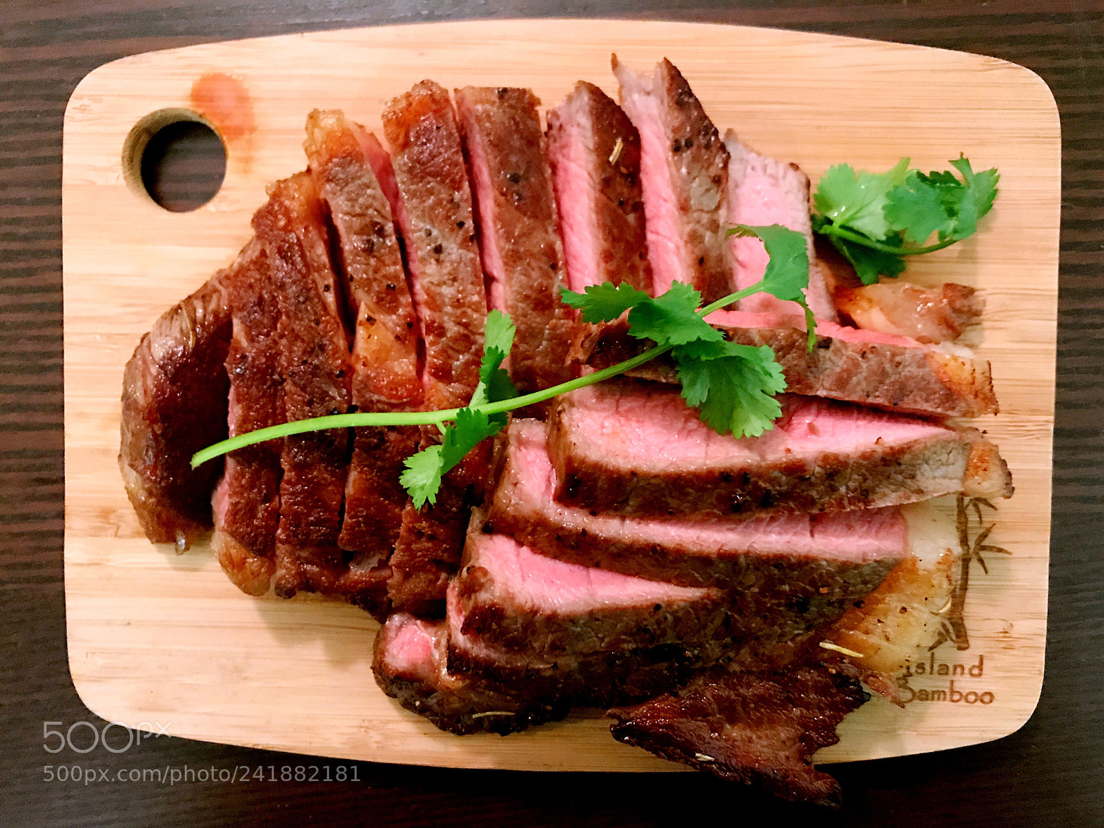 Apple iPhone 7 sample photo. Steak photography