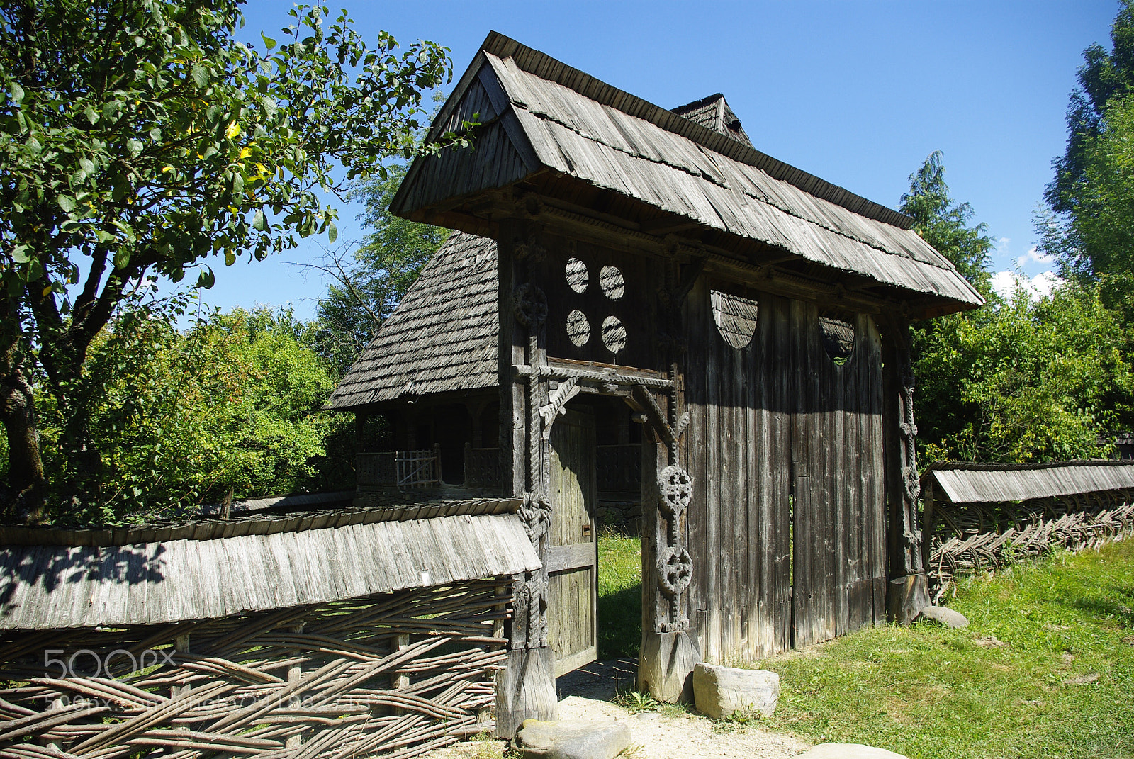 Pentax K200D sample photo. The gate of time photography
